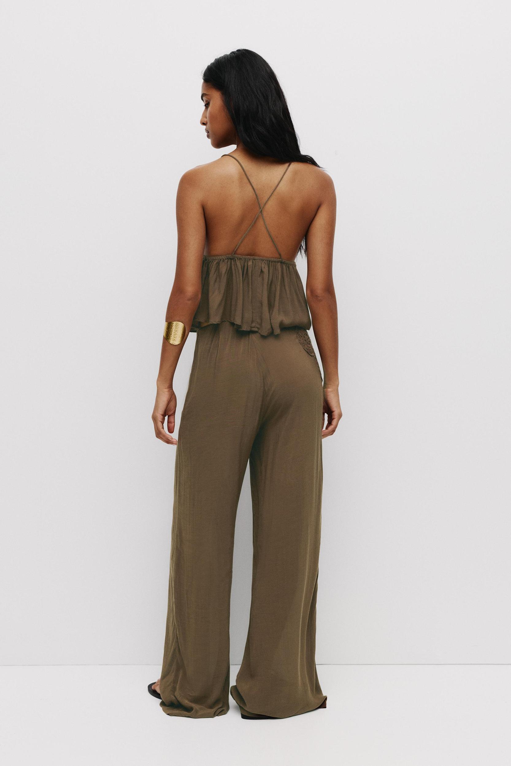 Crochet strappy top Product Image