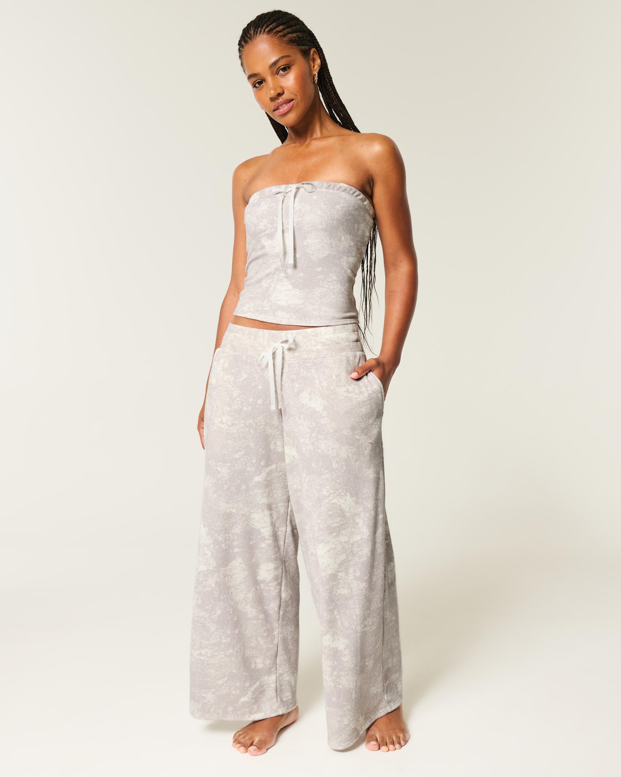 Gilly Hicks Baggy Cozy Waffle Pants Product Image