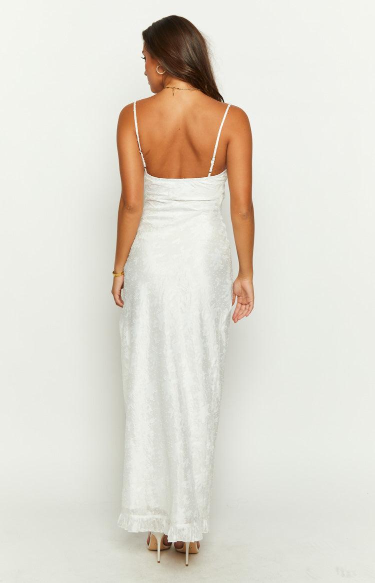 Adelaide White Maxi Dress Product Image