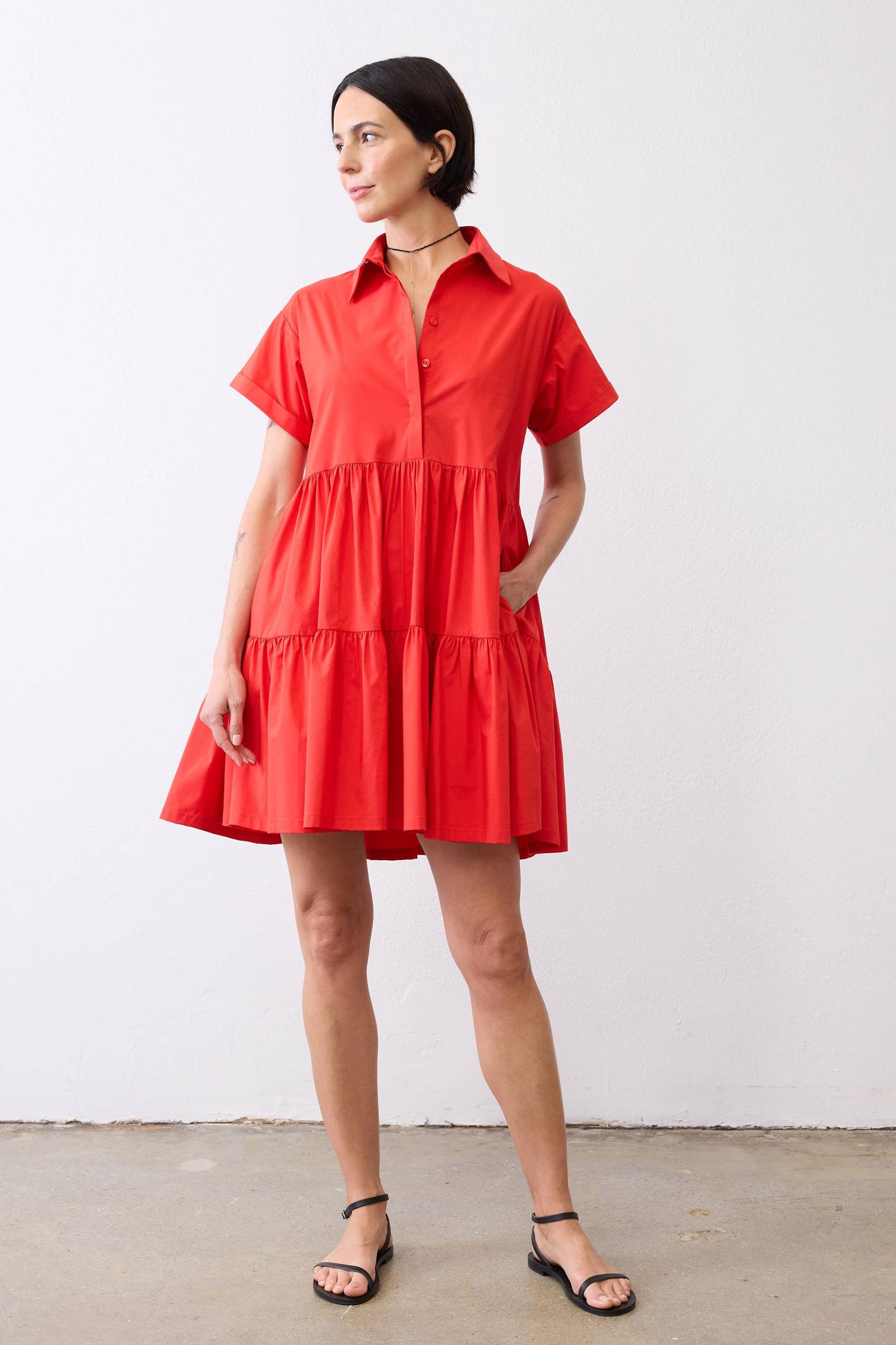 Walking On Air Poplin Dress Product Image
