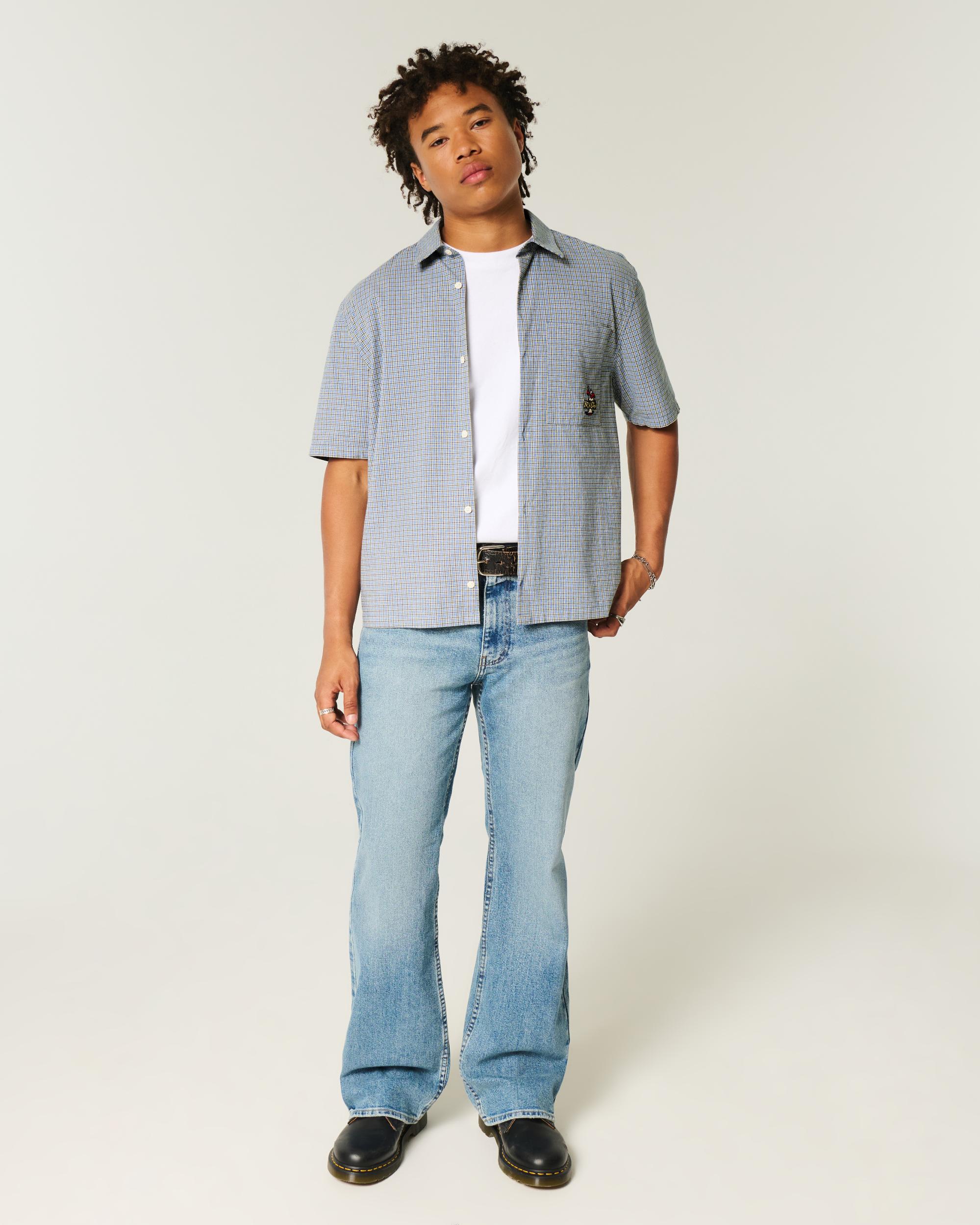 Boxy Short-Sleeve Shirt Product Image