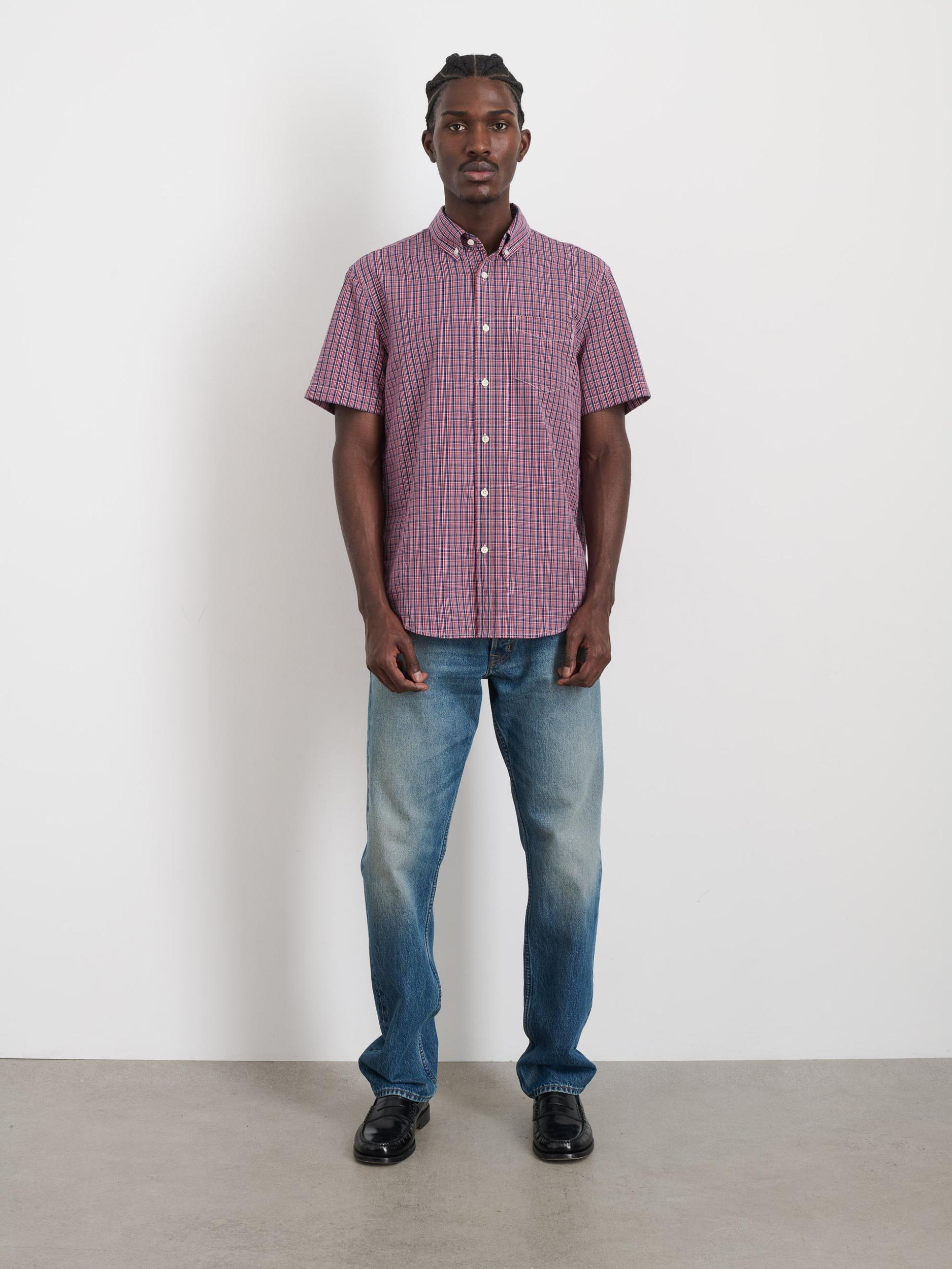 Short Sleeve Mill Shirt In Madras Product Image