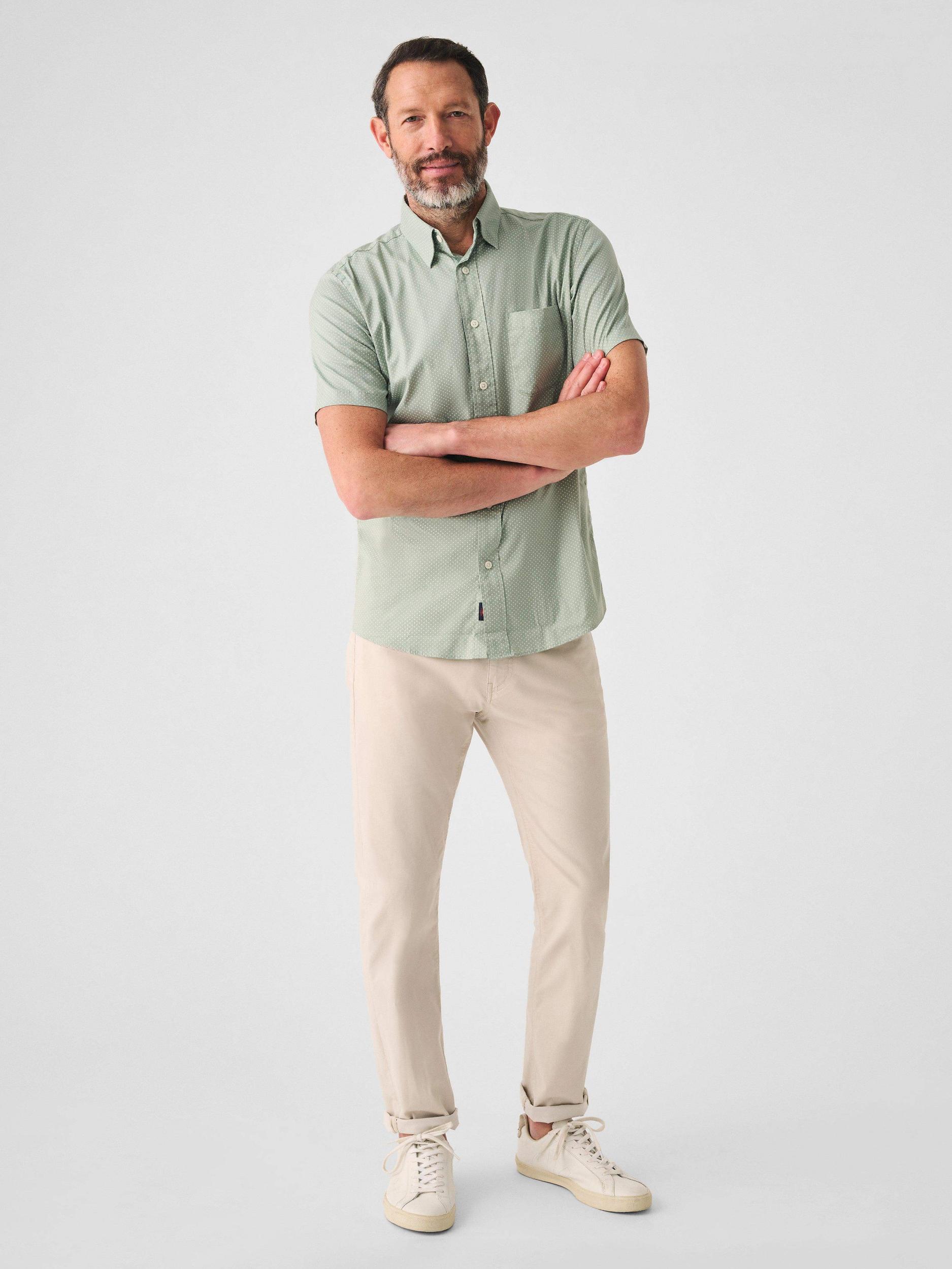 Movement™ Short-Sleeve Shirt - Sage Meridian Print Male Product Image