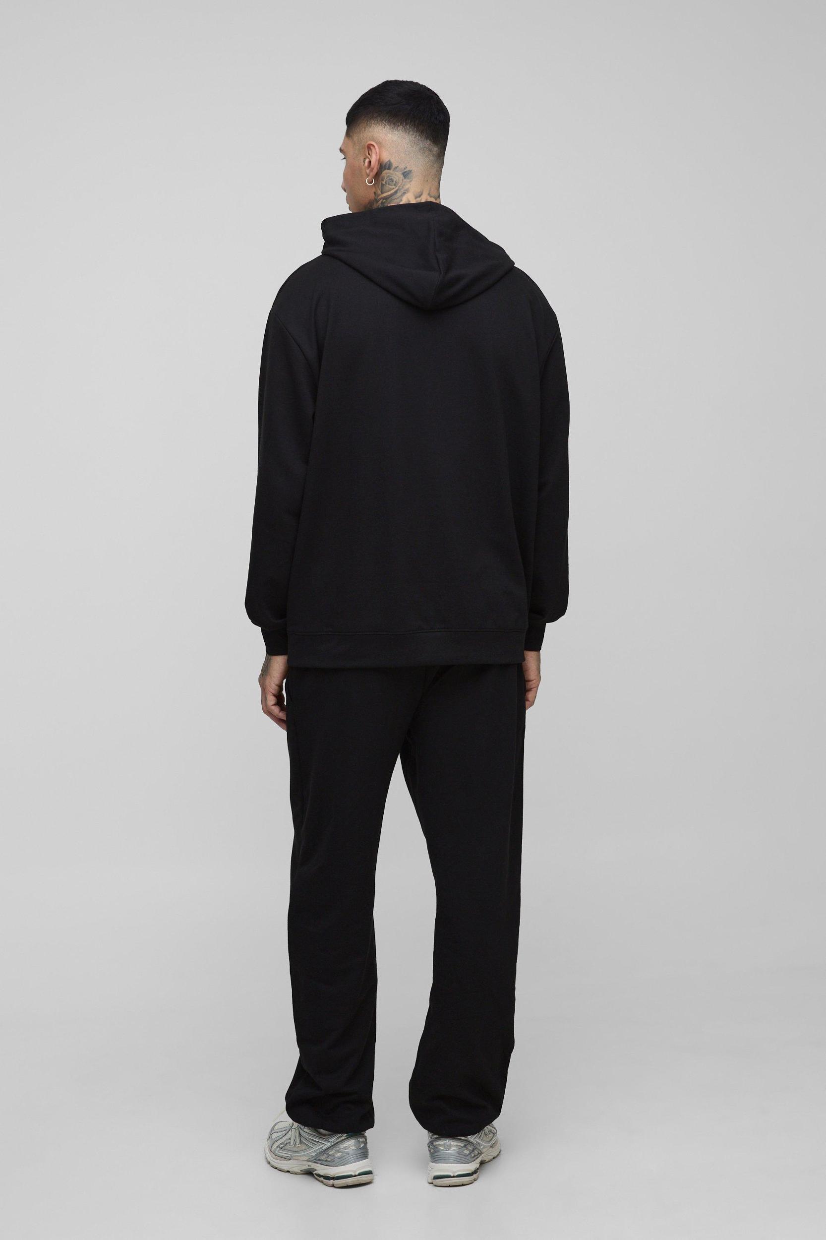 Tall Lightweight Oversized Fit Basic Sweatpants | boohooMAN USA Product Image