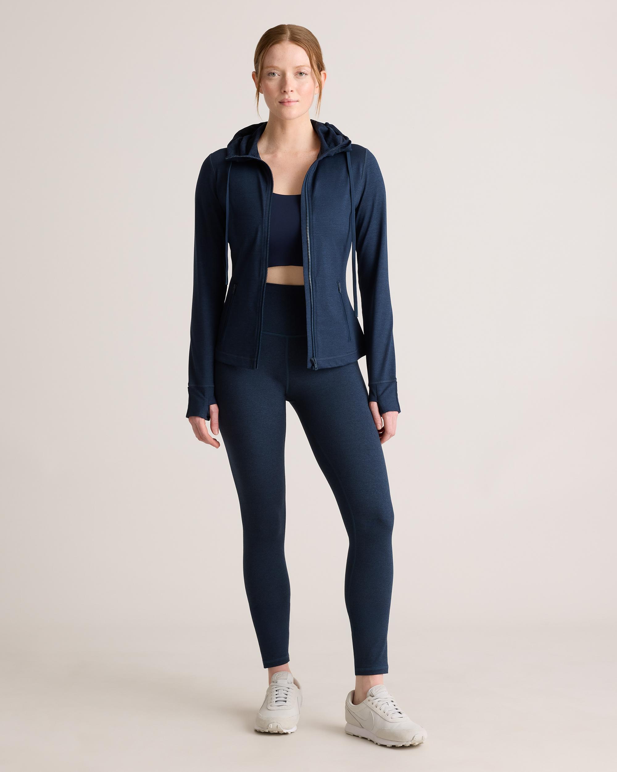 Quince | Women's Ultra-Soft Slim Fit Hooded Jacket Polyester Product Image