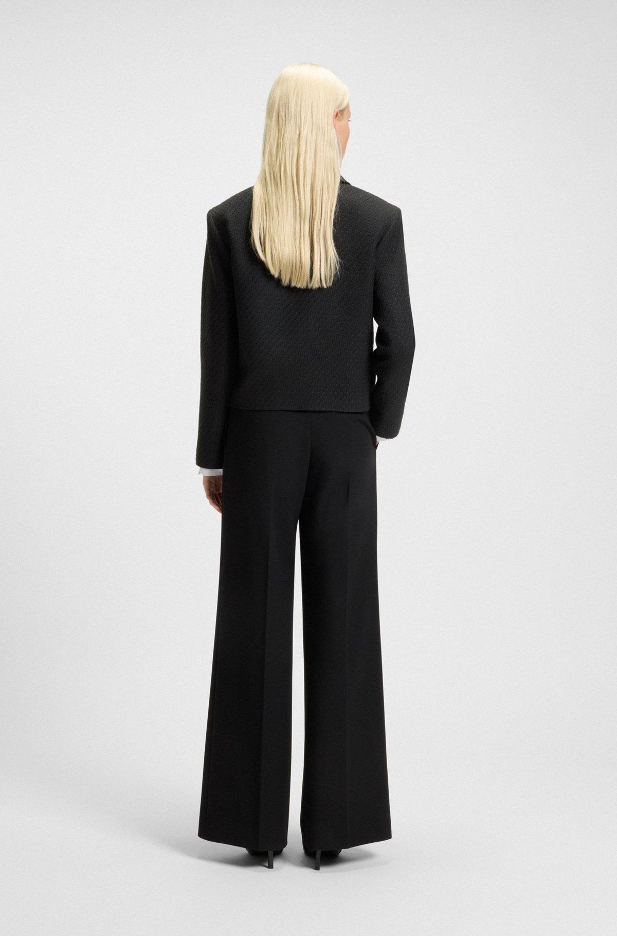 Regular-fit blazer in soft bouclé Product Image