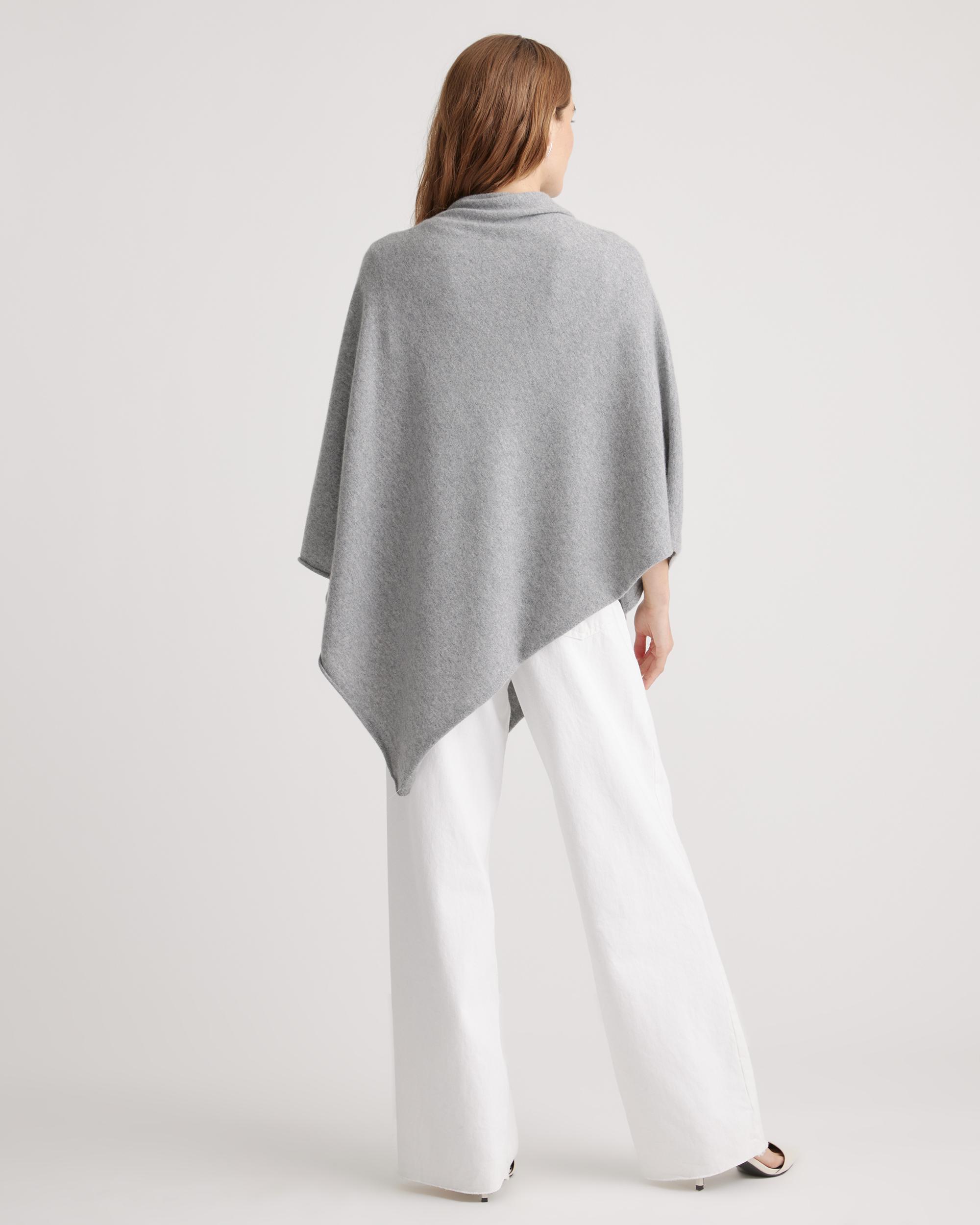 Quince | Women's Mongolian Cashmere Poncho Product Image
