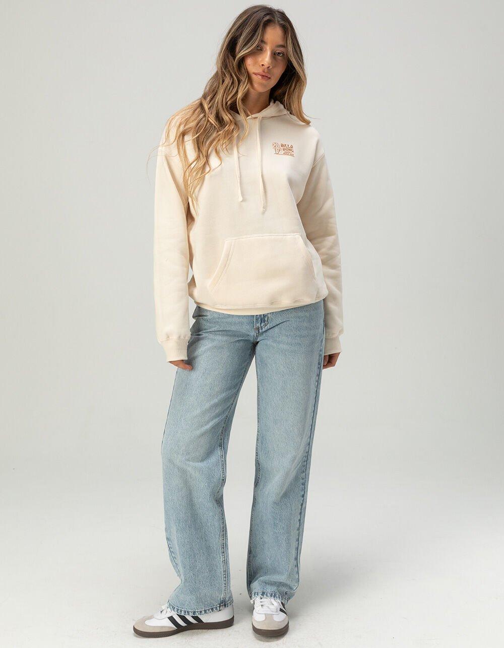 BILLABONG Hula Hut Womens Hoodie - CREAM Product Image