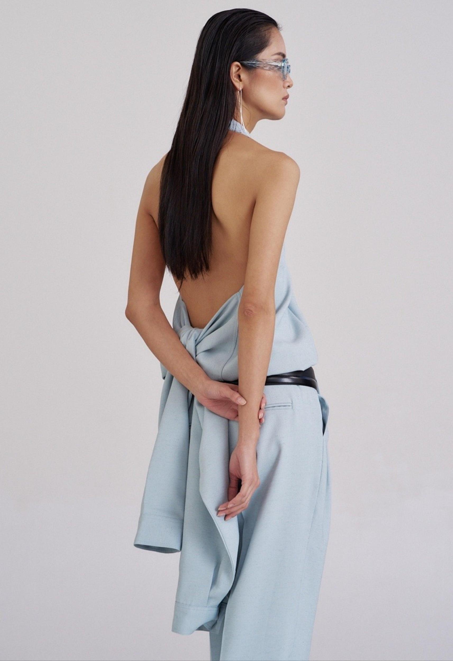 Bonnie Linen Halter Top Product Image