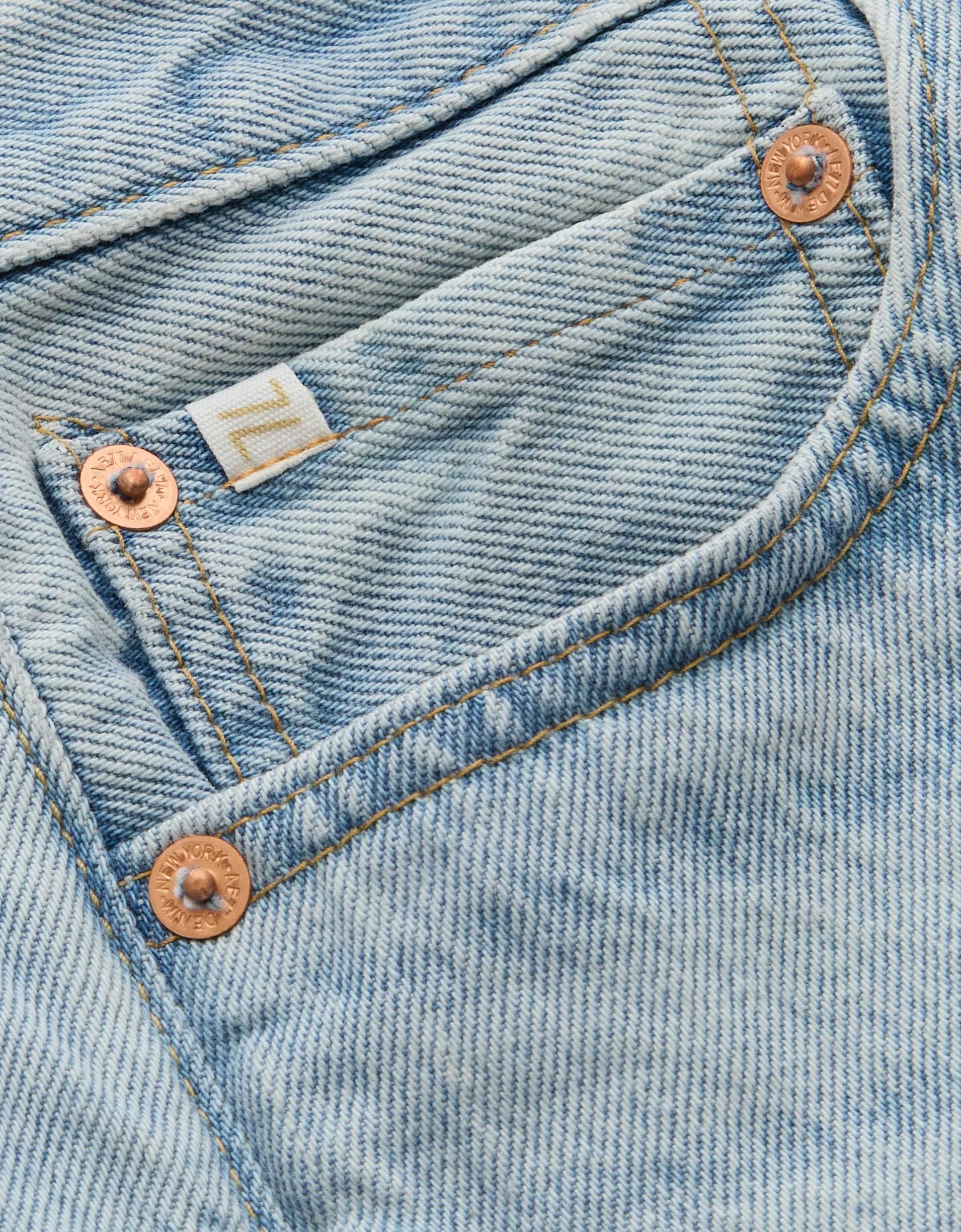 AE77 Premium Baggy Denim Short Product Image