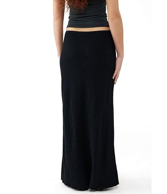 BDG Urban Outfitters Linen-Blend Maxi Skirt Product Image
