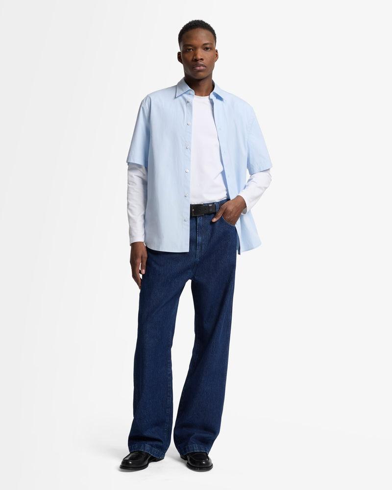 Short Sleeve Poplin Shirt Product Image