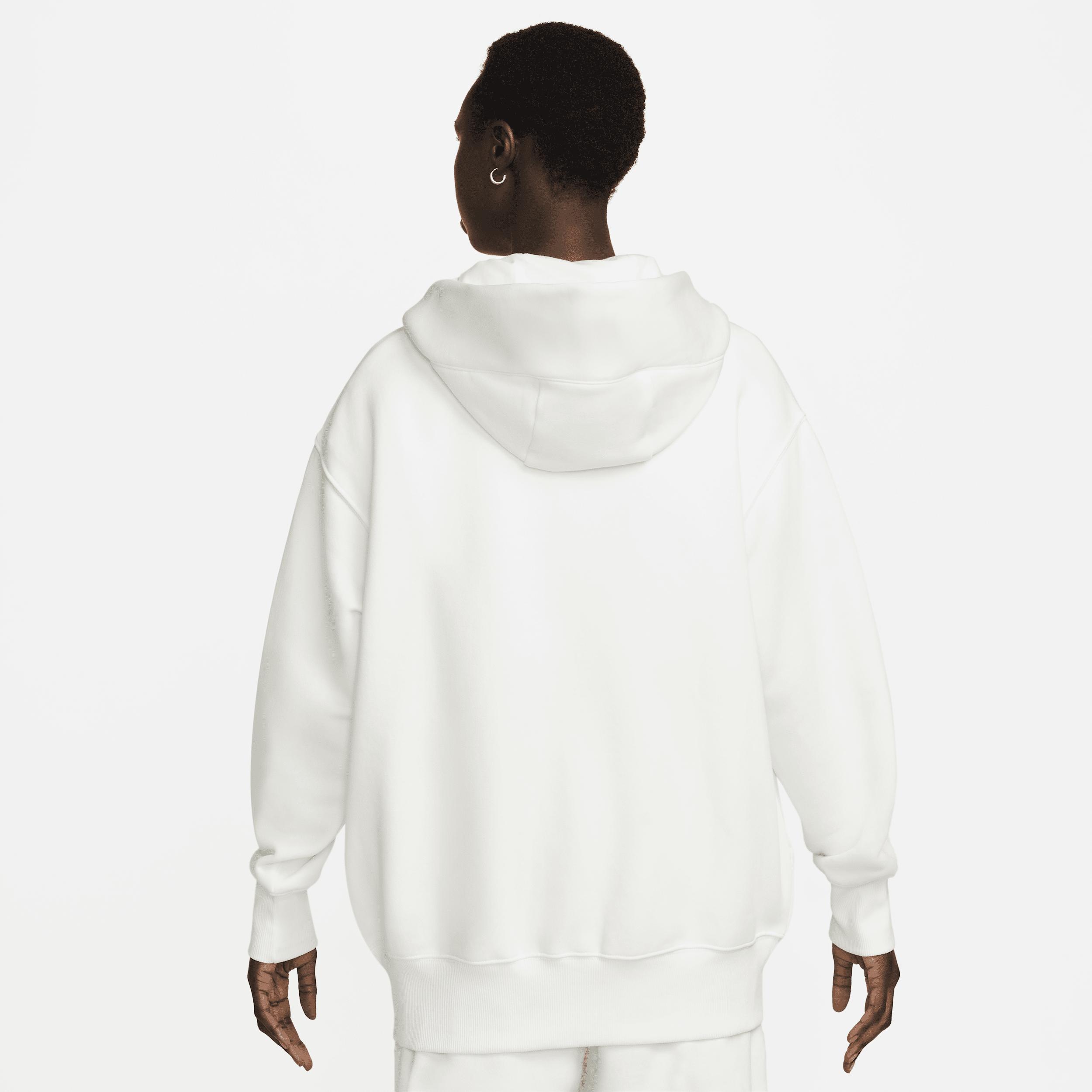 Womens Nike Sportswear Phoenix Fleece Oversized Full-Zip Hoodie | DQ5758-133 Product Image