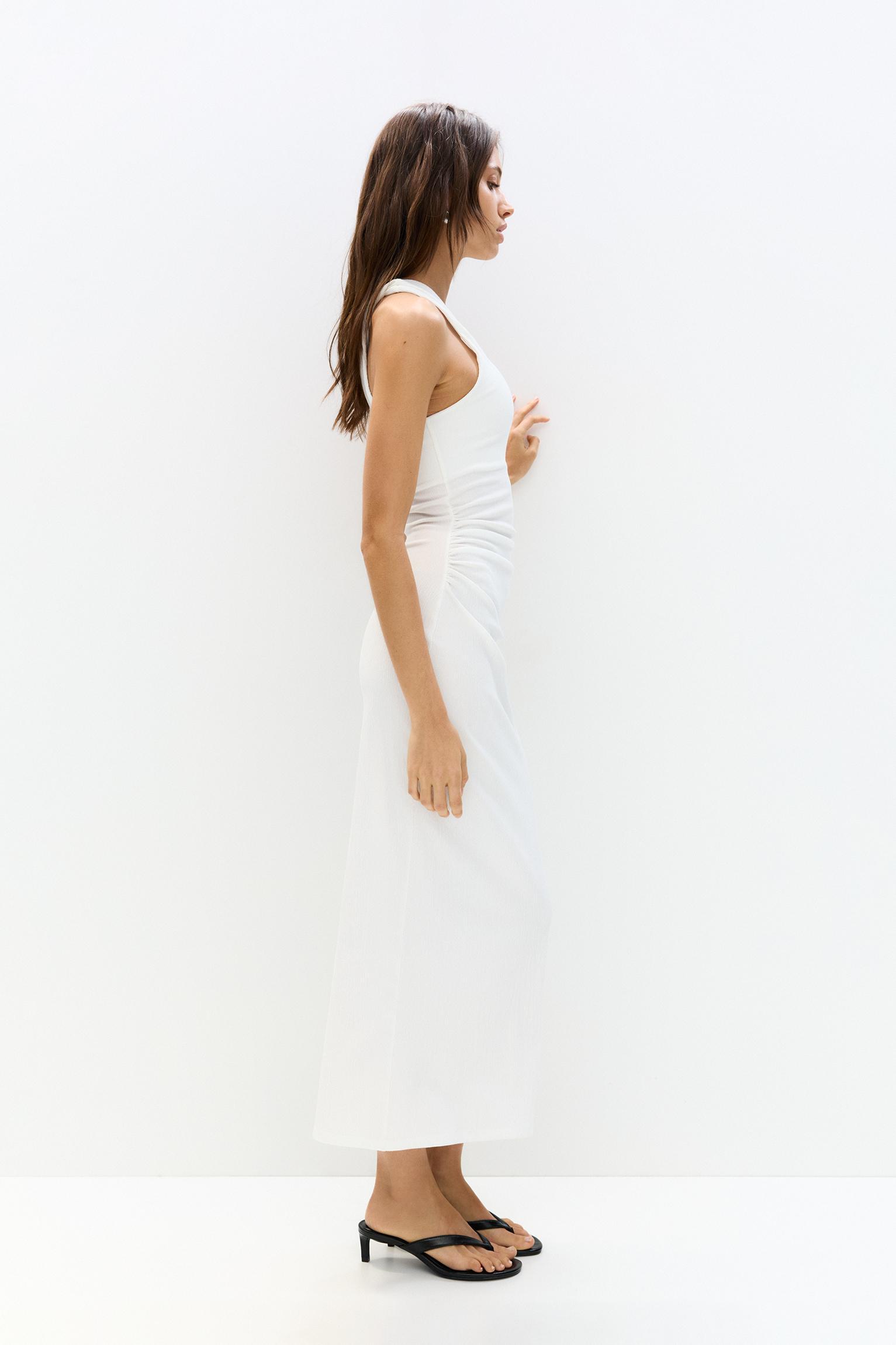 Asymmetric midi dress Product Image