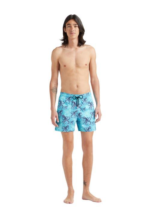 Vilebrequin Men's Poulpes Stretch Swim Shorts Product Image