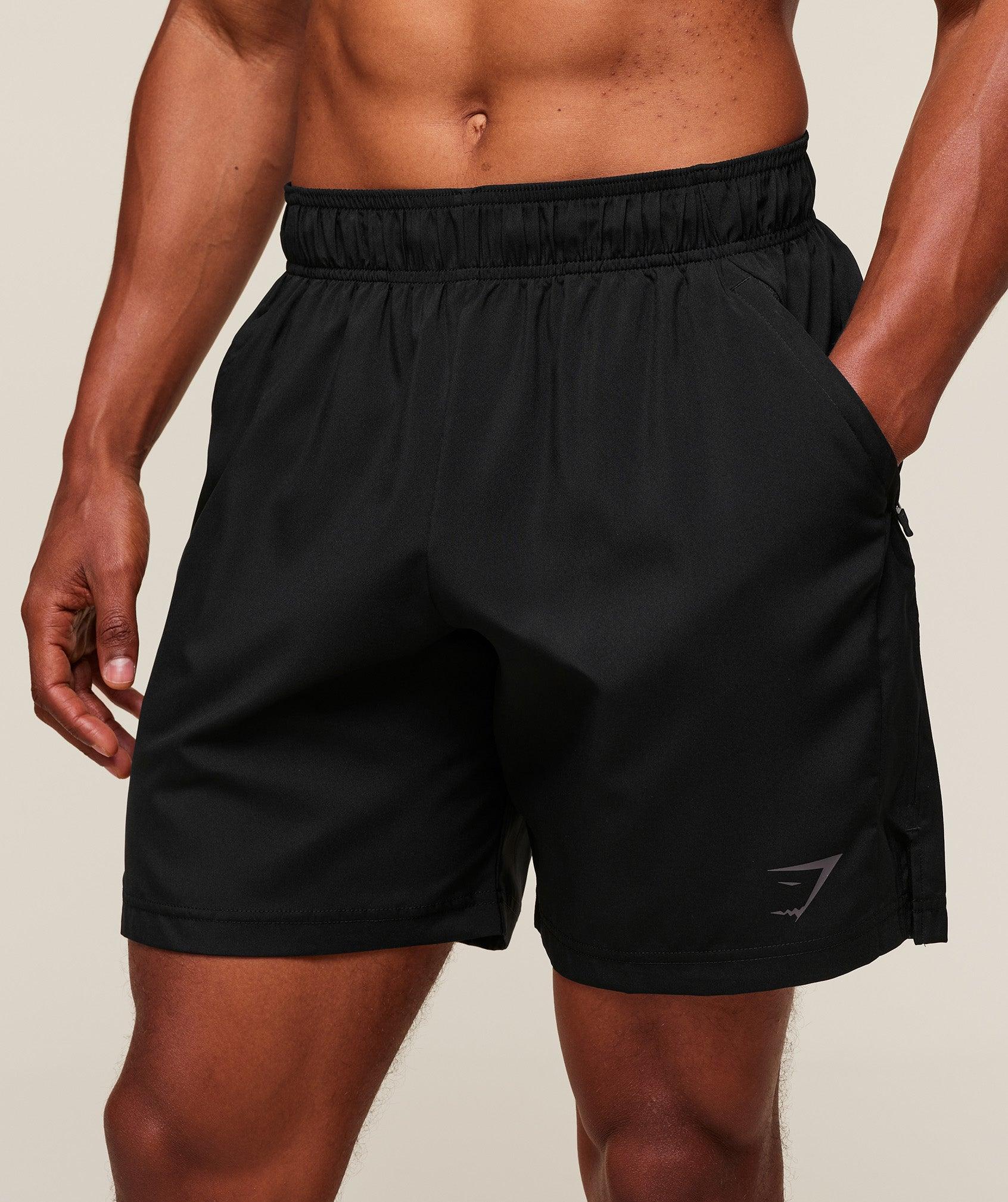 Gymshark Sport  7" Shorts - Black Male Product Image