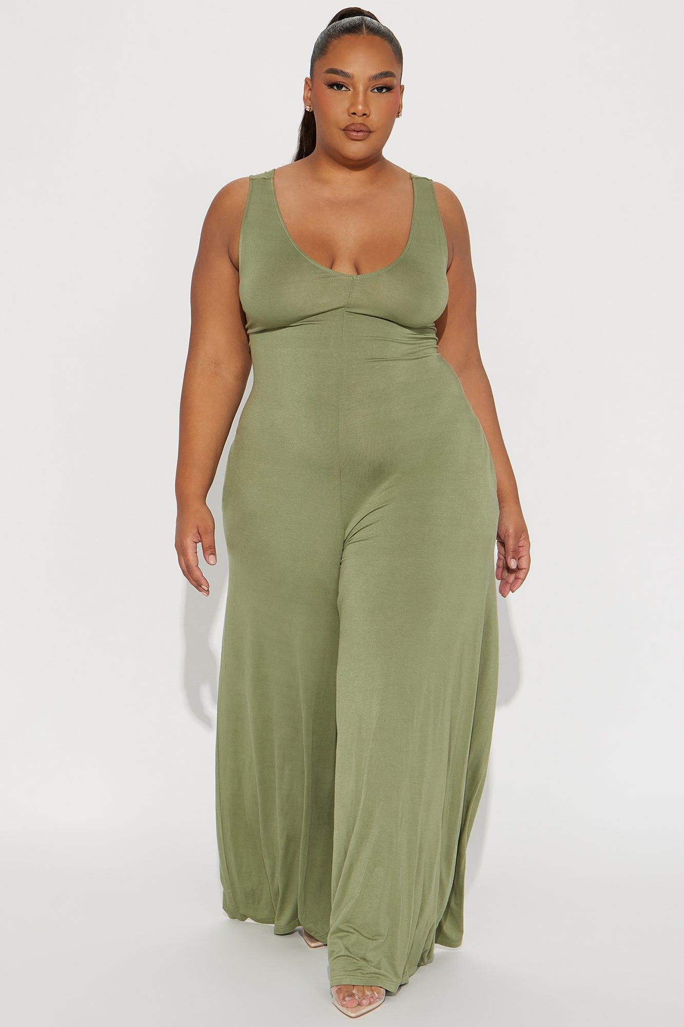 New Story Jumpsuit  - Olive Product Image