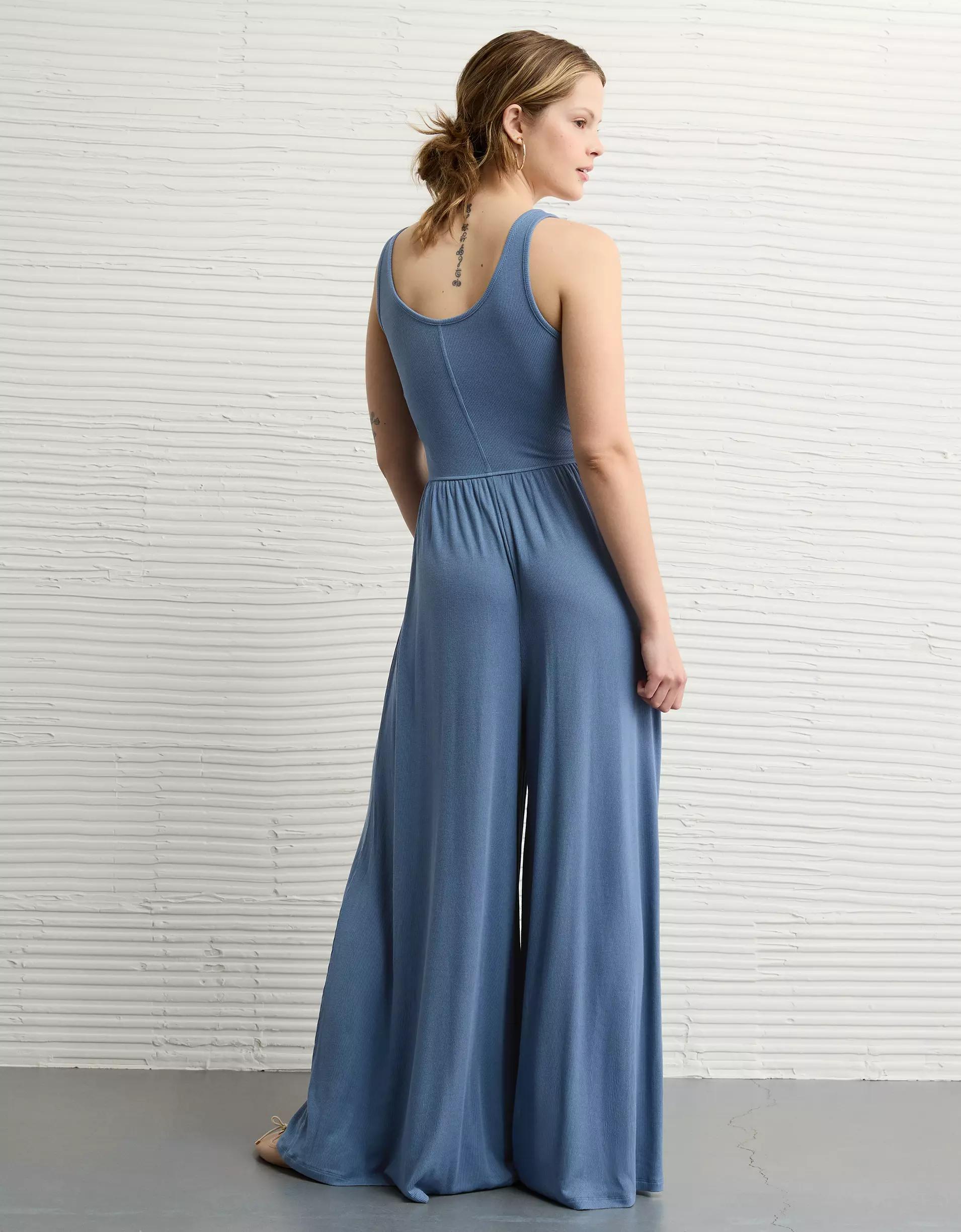 AE Soft & Sexy Seamed Corset Jumpsuit Product Image