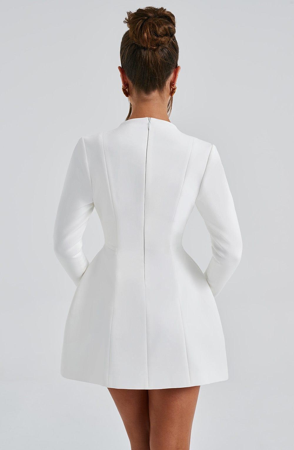 Greta Mini Dress - Ivory Product Image