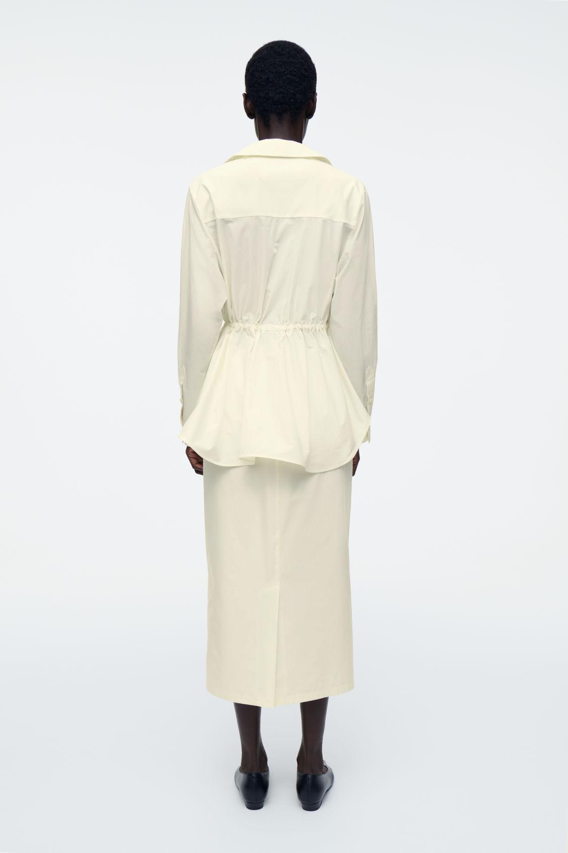 DRAWSTRING-WAIST SHIRT Product Image