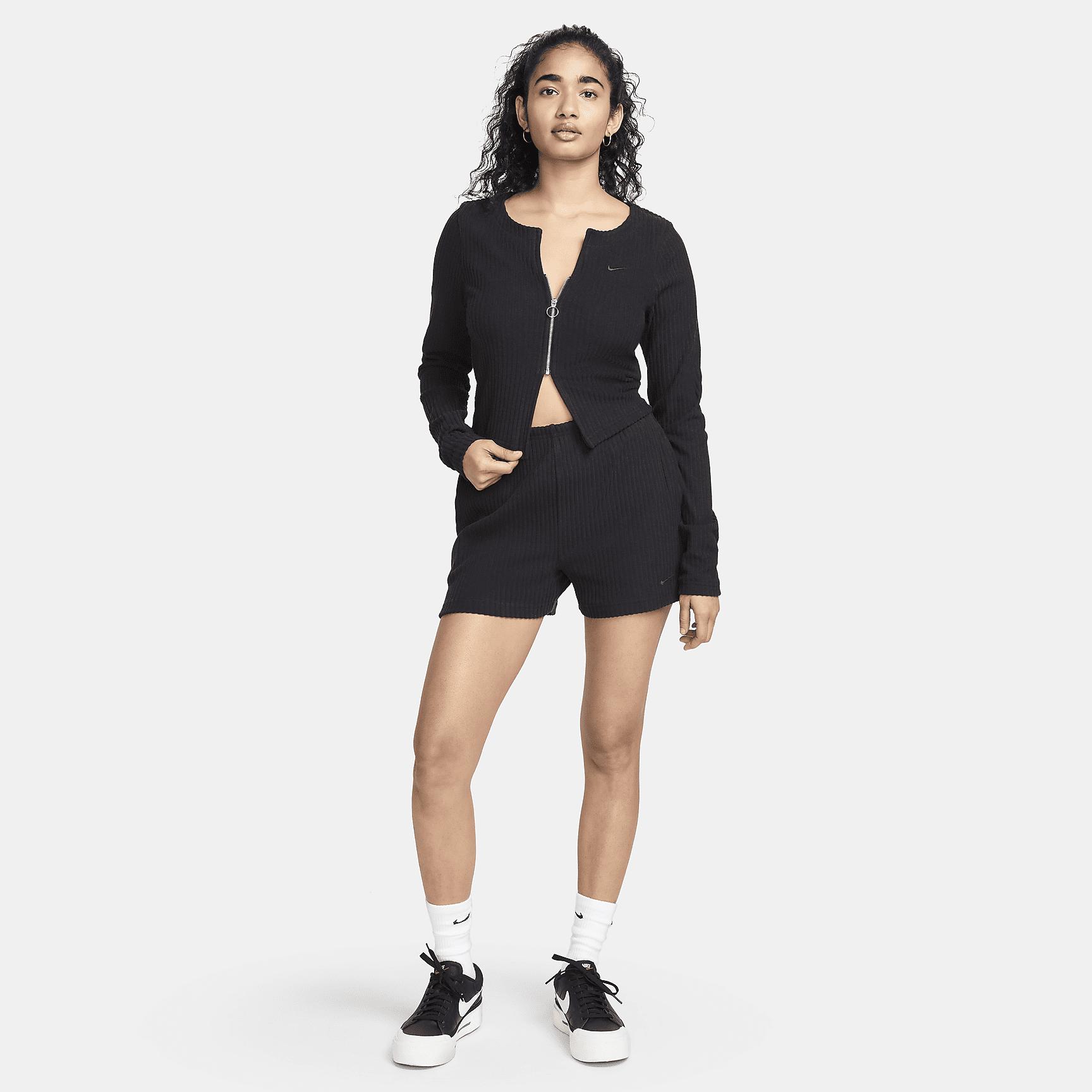 Nike Sportswear Chill Rib Women's Slim Full-Zip Cardigan Product Image
