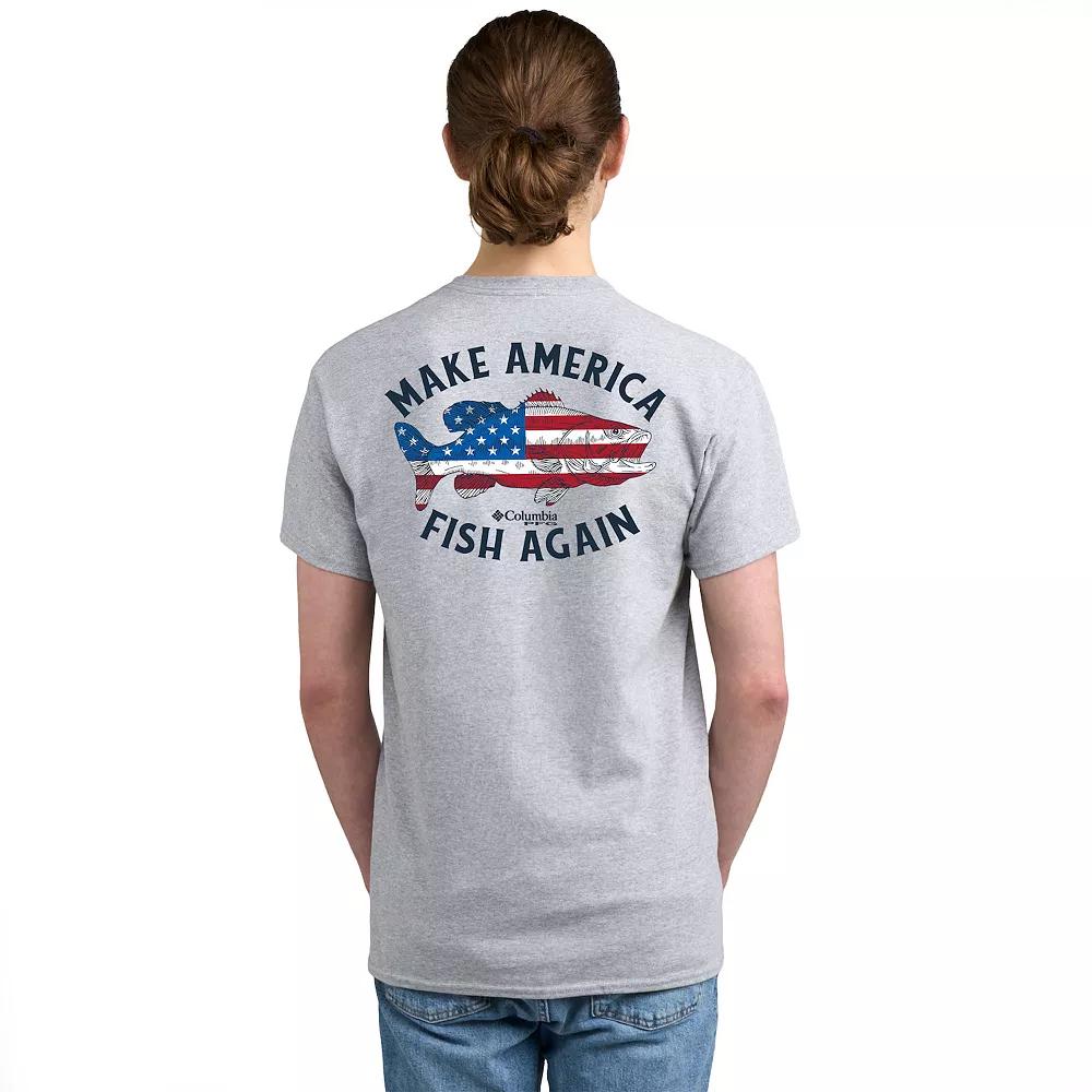 Men's Columbia PFG Print Short Sleeve Graphic Tee,  Product Image