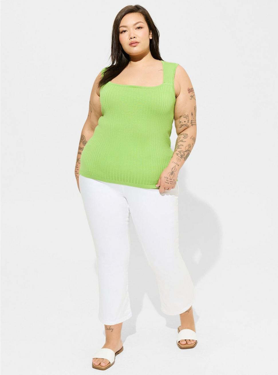 Ribbed Sweater Tank Product Image