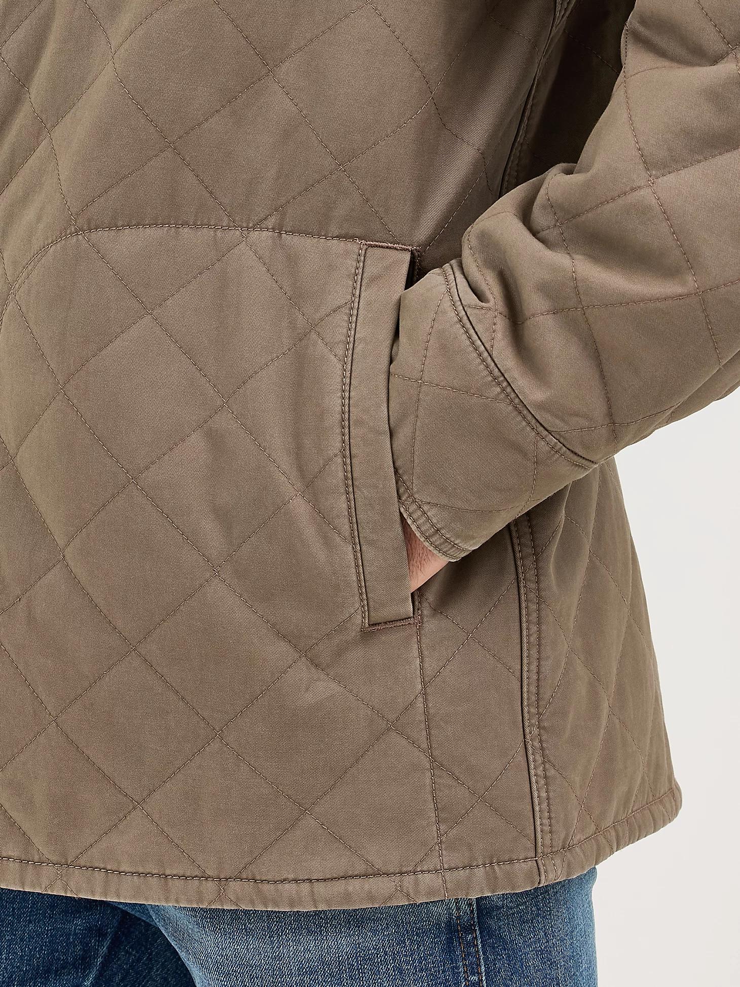 Men's Reversible Quilted Jacket in Chocolate Chip Product Image