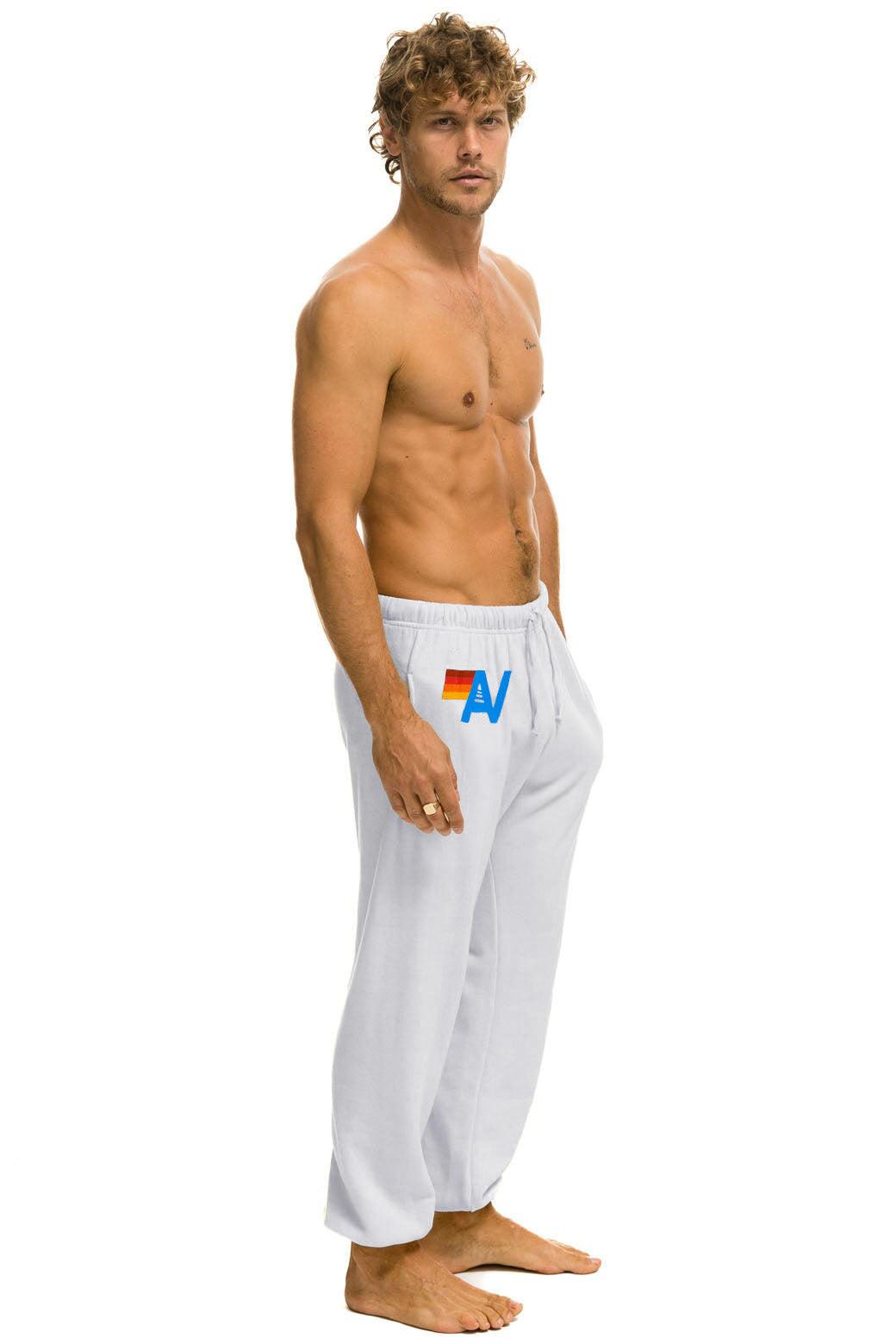 LOGO SWEATPANTS - DOVE Male Product Image