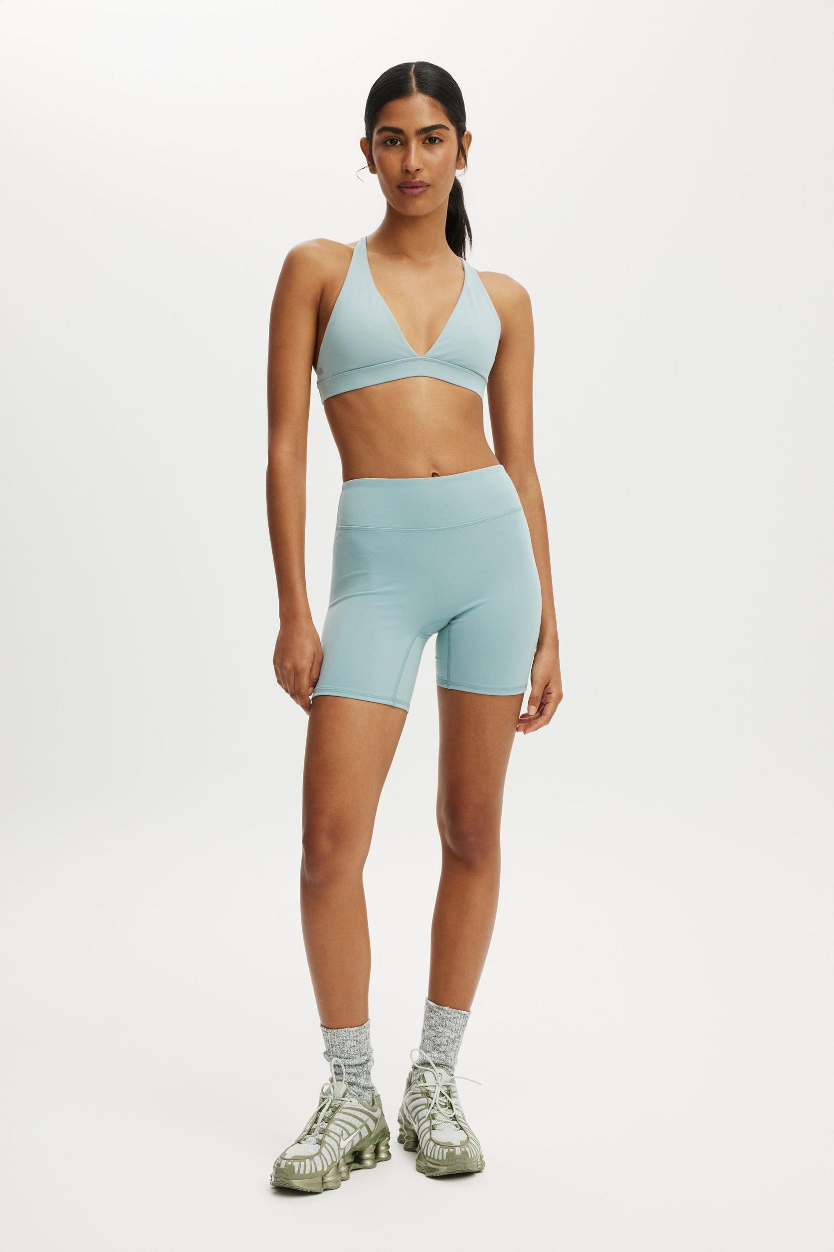 Ultra Soft Deep Plunge Cross Back Crop Product Image