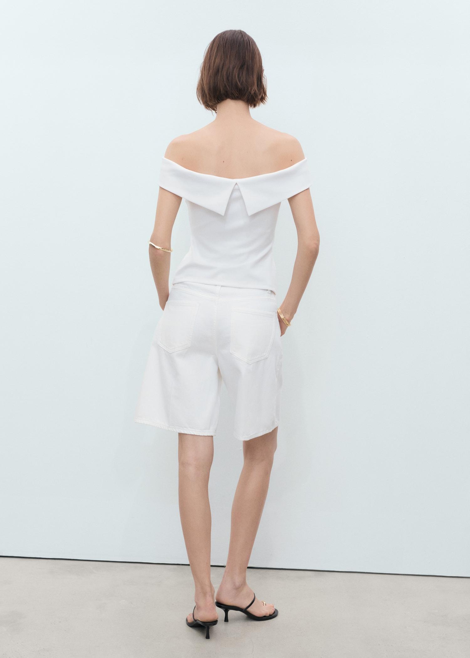 Strapless top - Women | MANGO USA Product Image