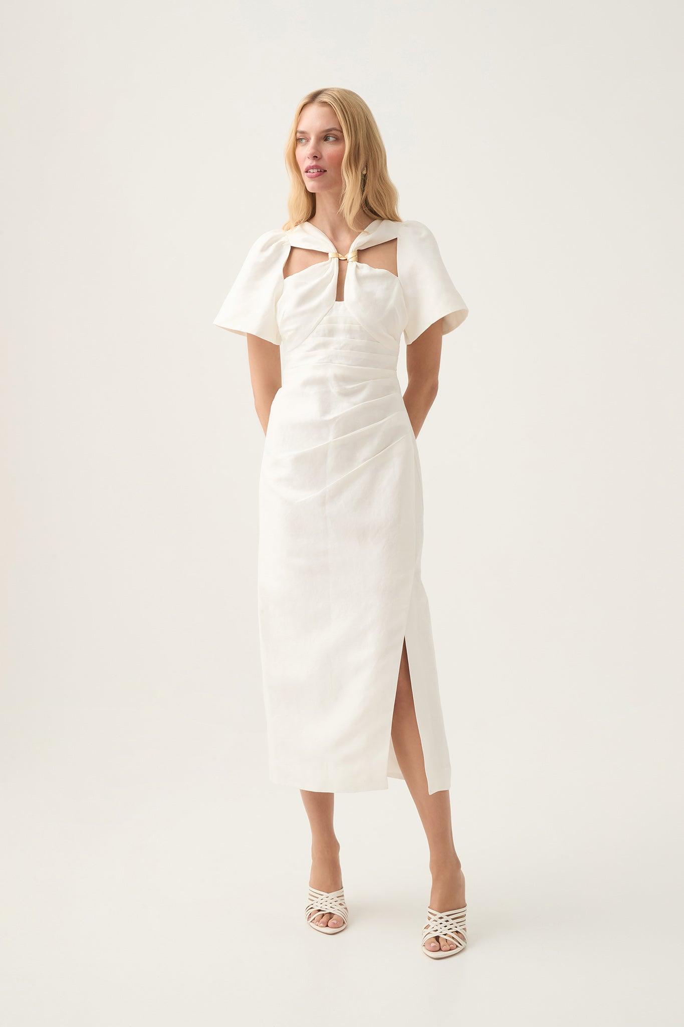 Gretta Bow Back Mini Dress Product Image