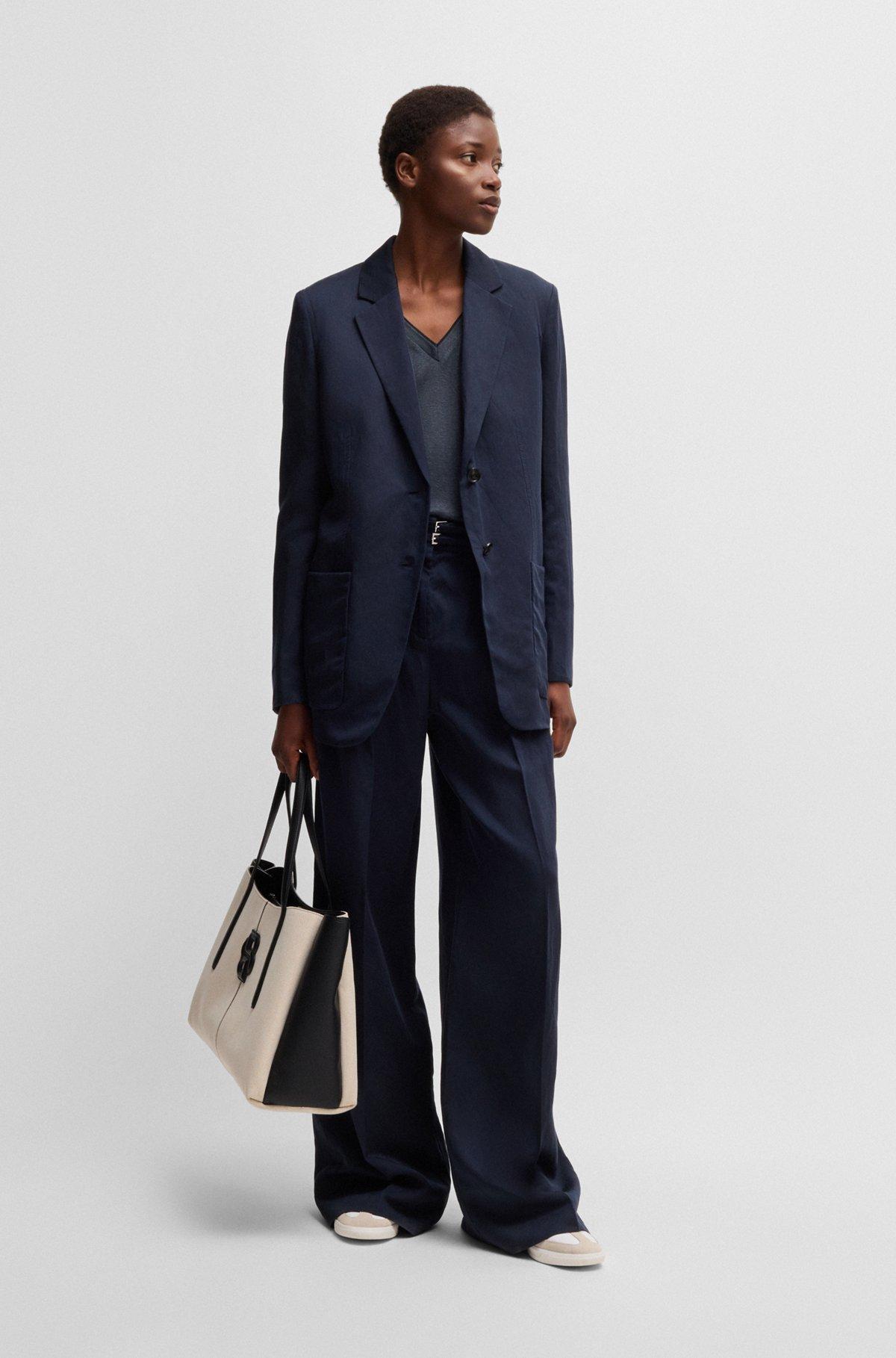 V-neck T-shirt with Double B monogram Product Image