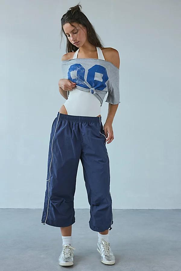 BDG Jess Cropped Nylon Track Pant Womens at Urban Outfitters Product Image