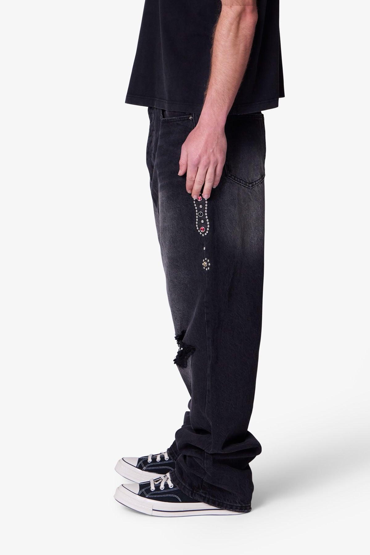 Ultra Baggy Mojave Denim - Washed Black Product Image
