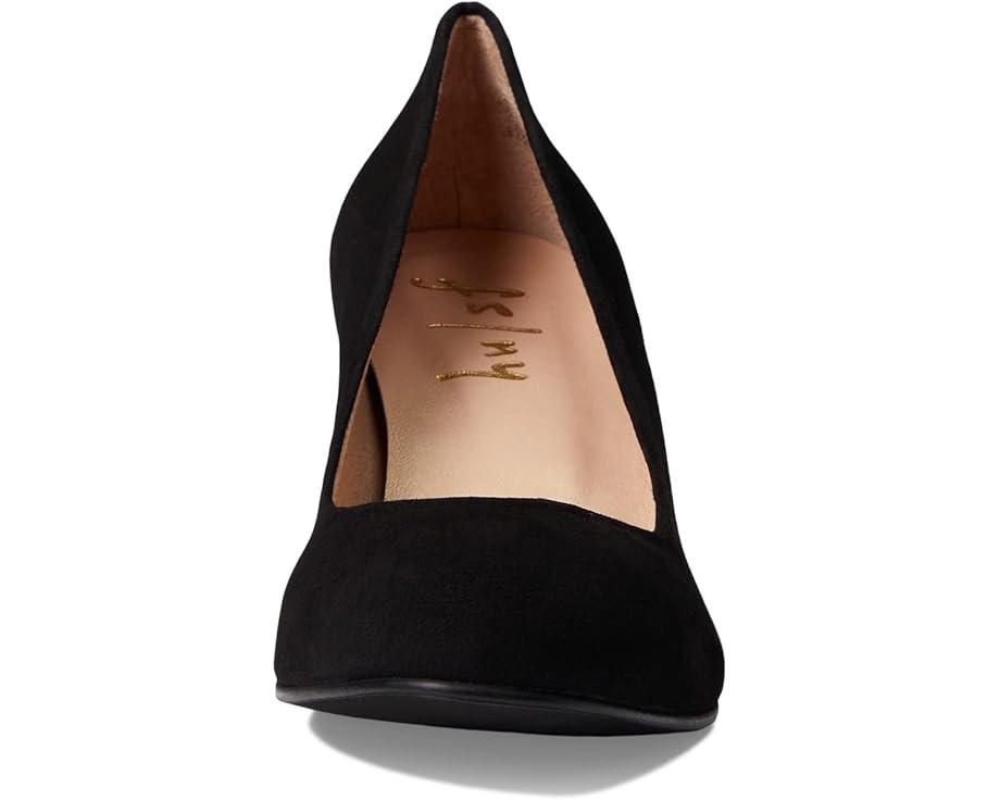 Lanette Suede Block-Heel Pumps Product Image