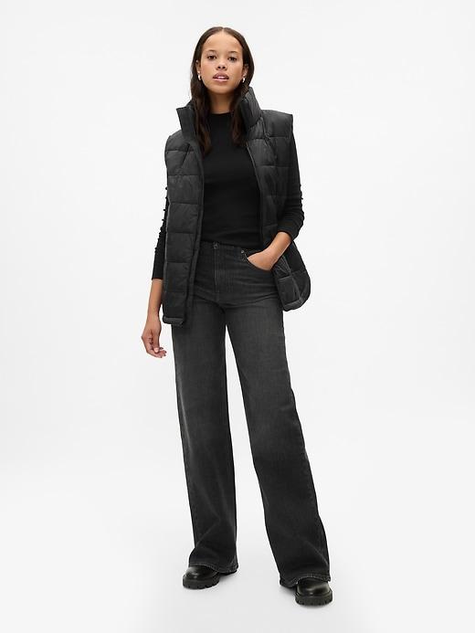 Recycled Lightweight Quilted Puff Vest Product Image