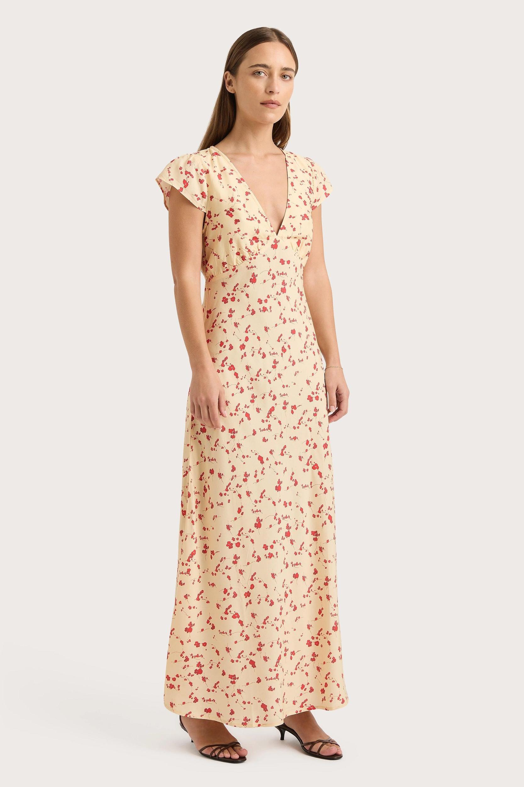 Yerres Mini Dress Blossom Yellow - Final Sale Product Image
