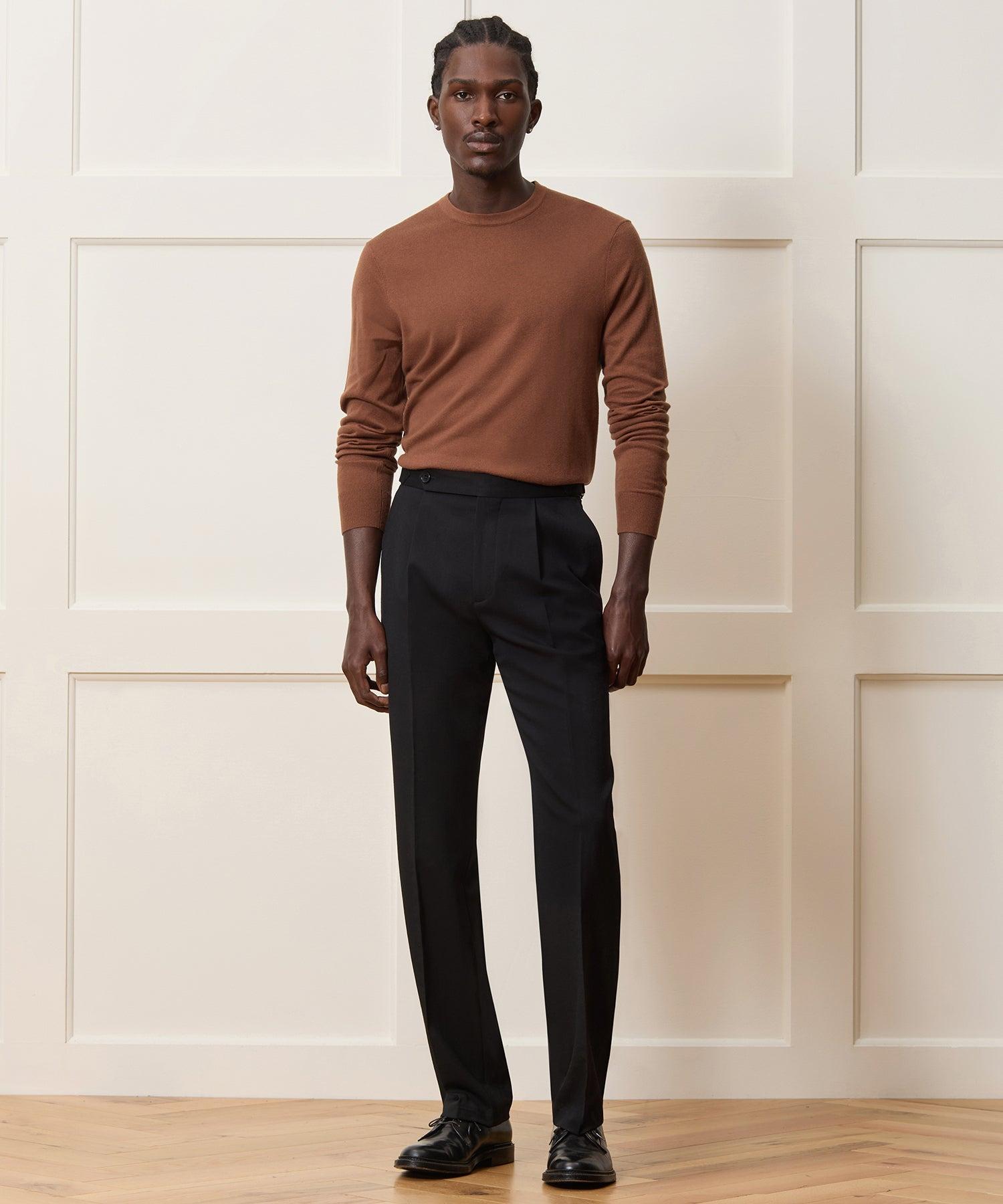 Silk-Cashmere Crewneck Sweater Product Image