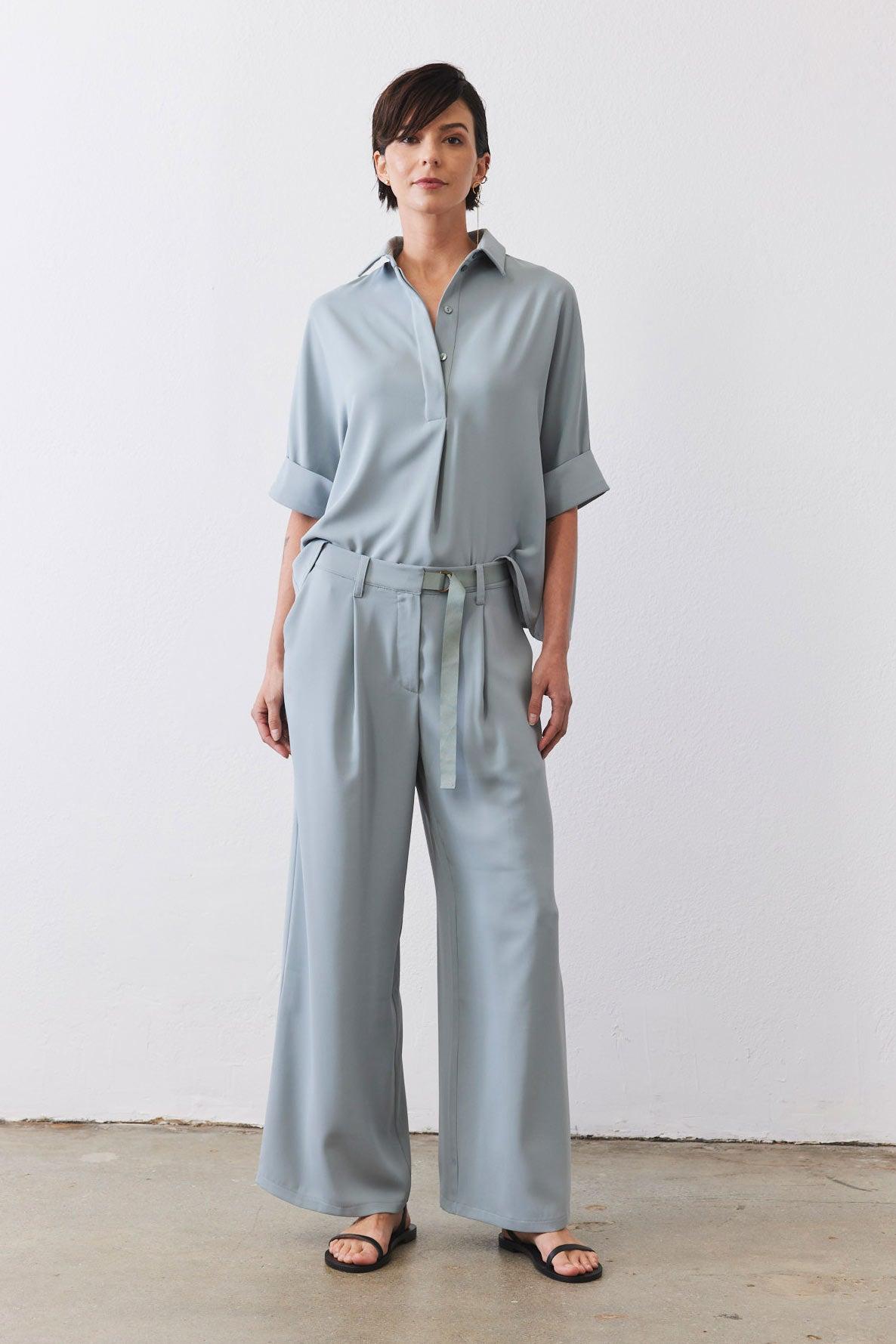 The Editor Wide Leg Trousers Product Image