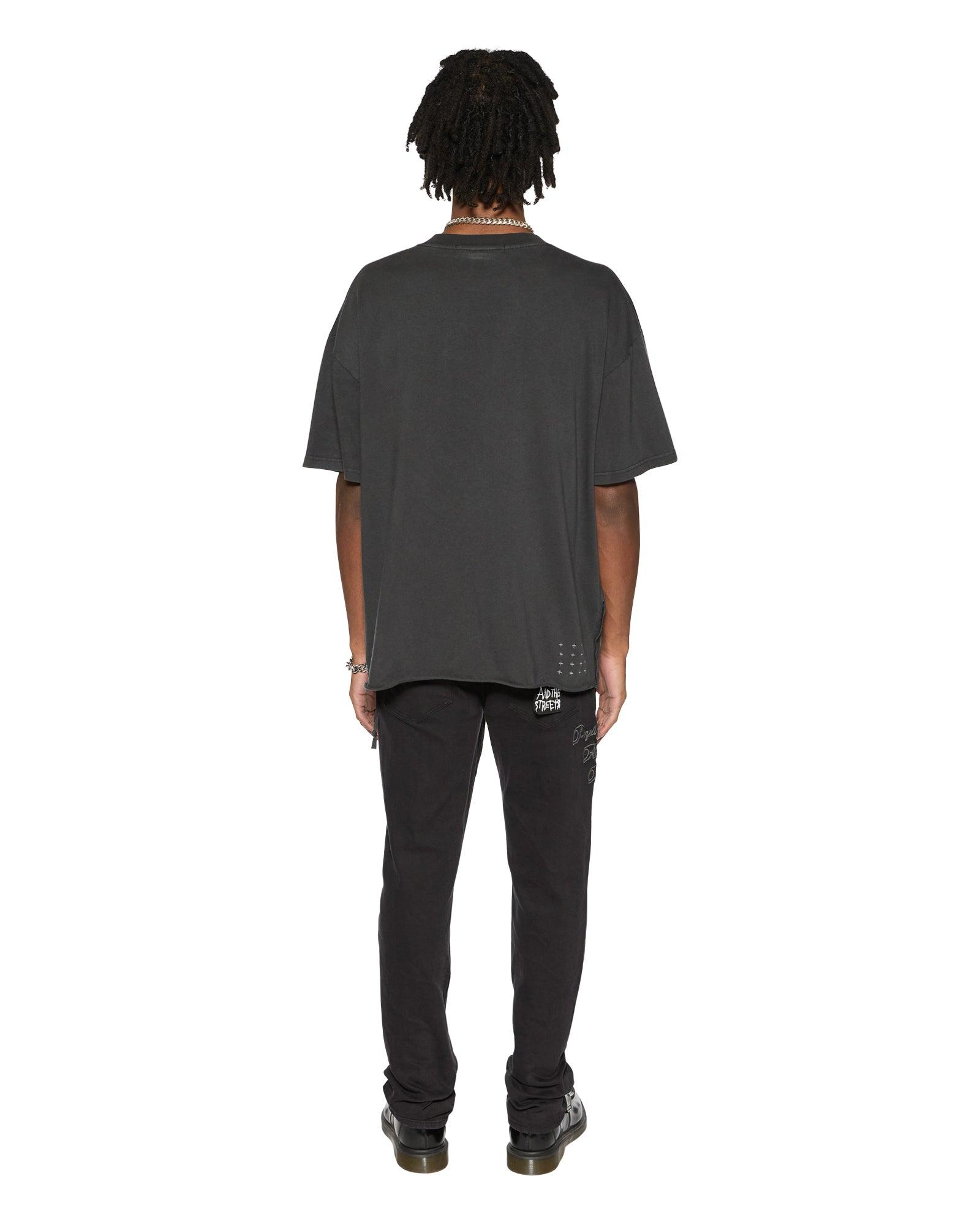 EST POCKET SS TEE OLD BLACK Male Product Image