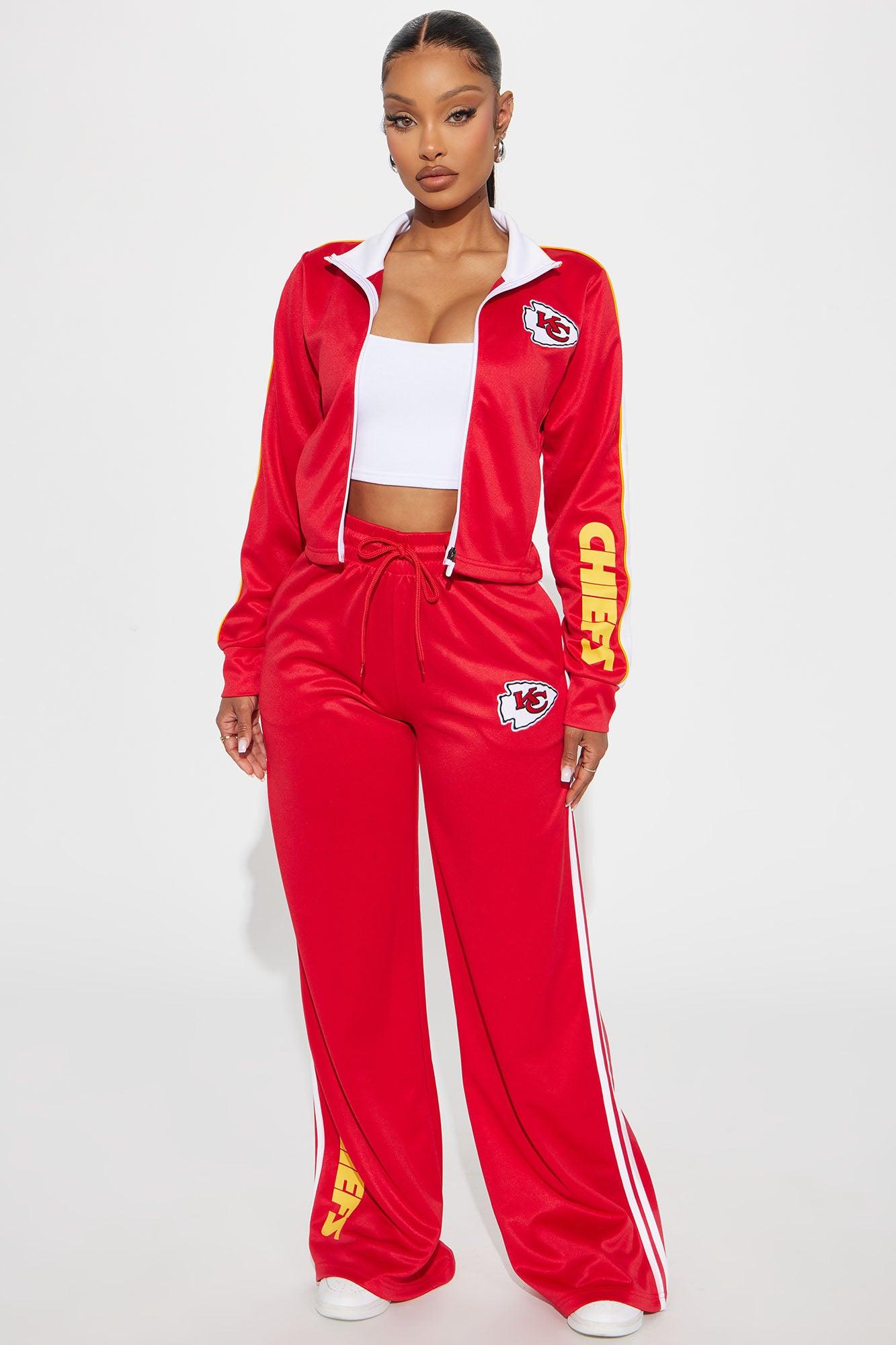 Chiefs Kingdom Zip Up Jacket - Red Female Product Image