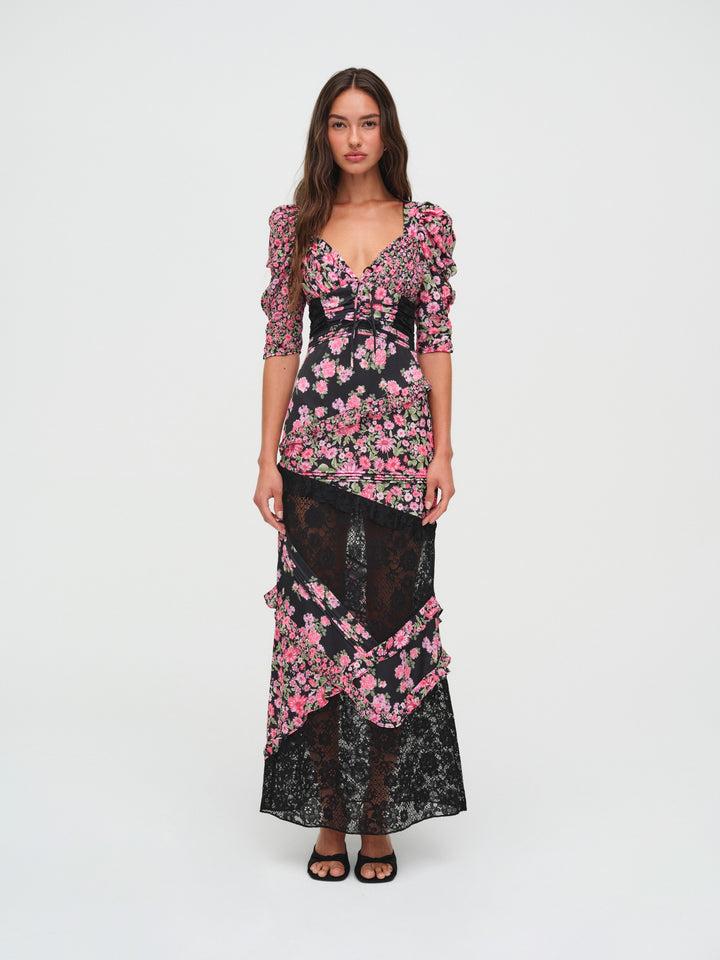 Emalyn Maxi Dress — Black Product Image