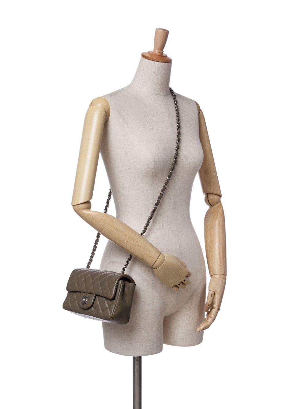 2012-2013 Mini Rectangular Classic Caviar Single Flap crossbody bag Product Image