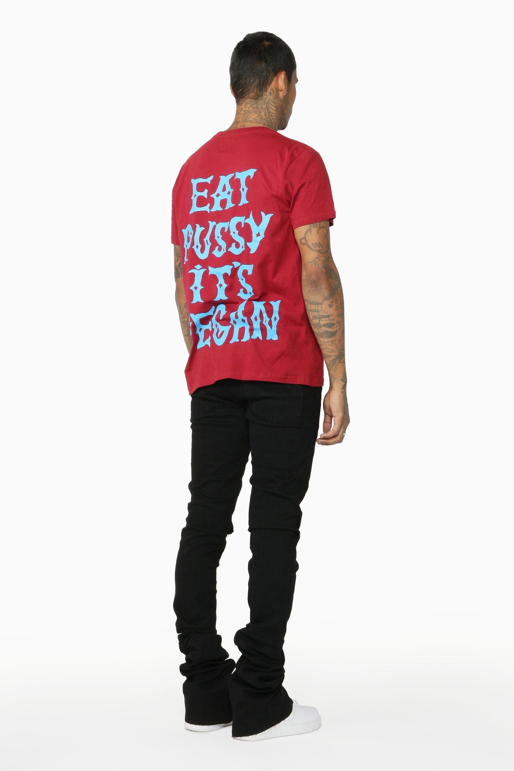 Josiah Black Super Stacked Flare Jean Male Product Image