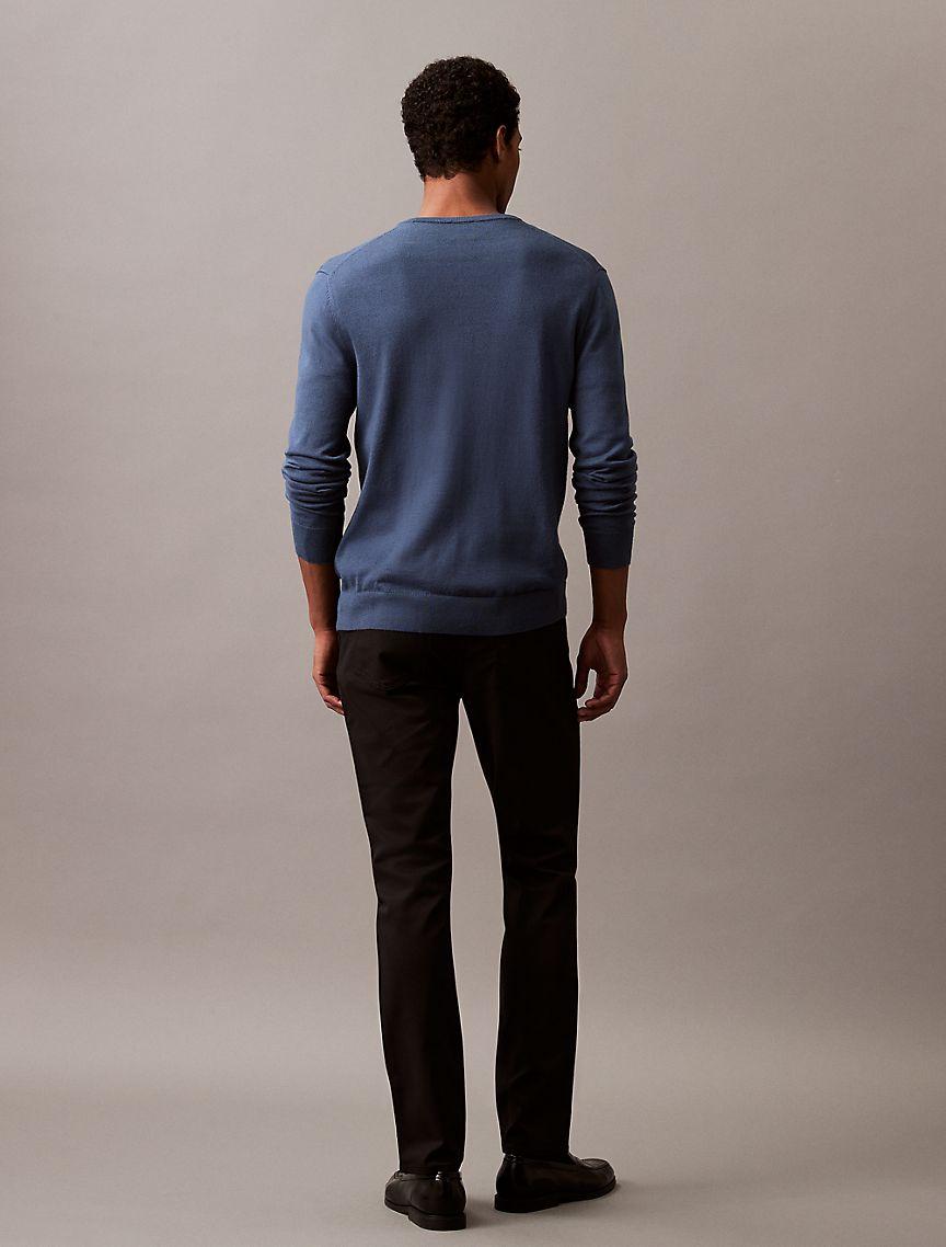 Calvin Klein Mens Slim Move 5-Pocket Pant - Grey Product Image