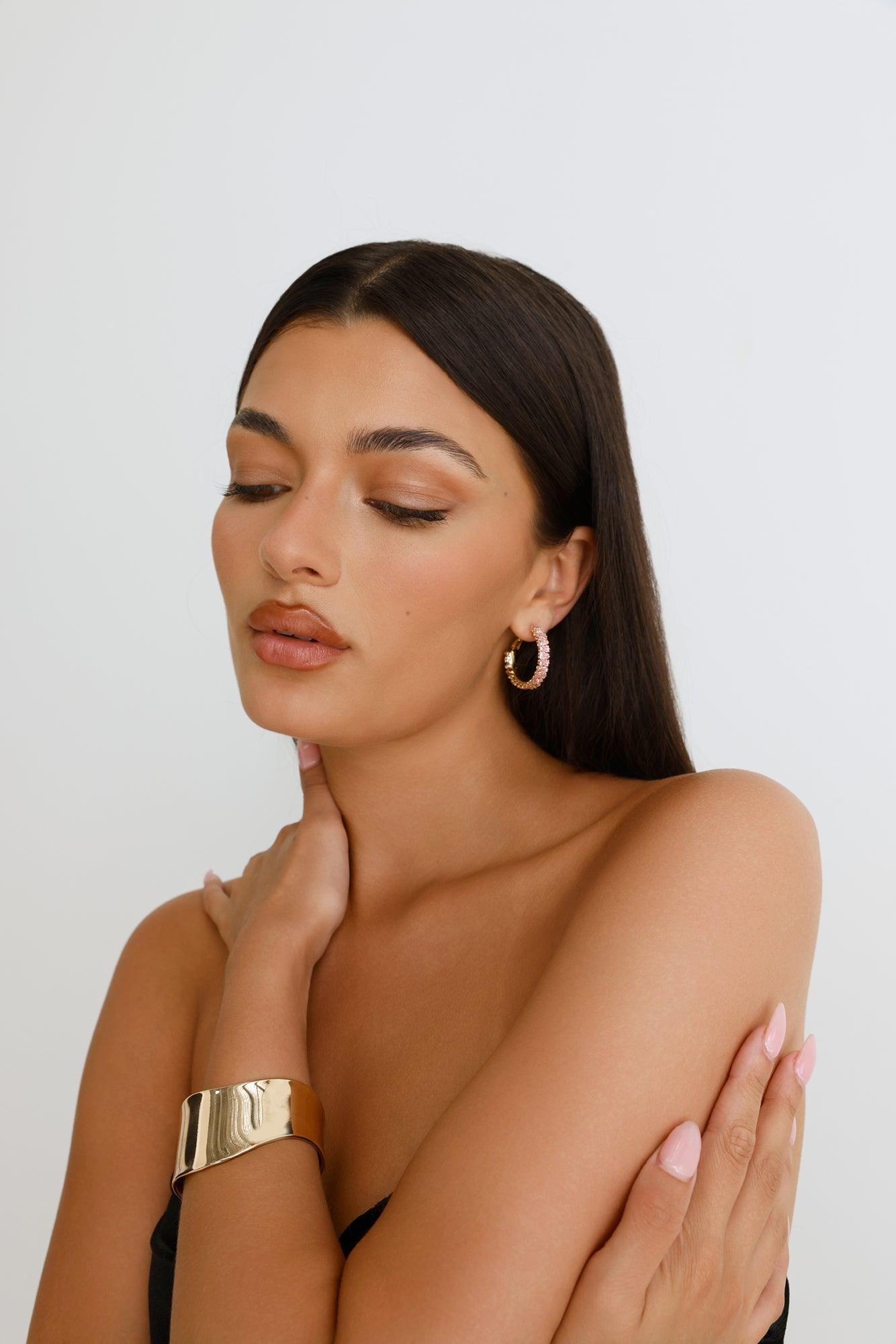 Icon Edit Cuff Bracelet Gold Product Image