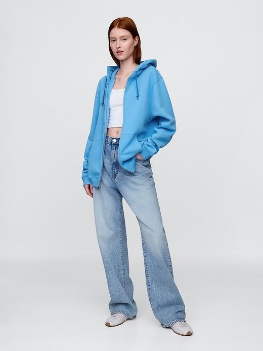 VintageSoft Zip Hoodie Product Image