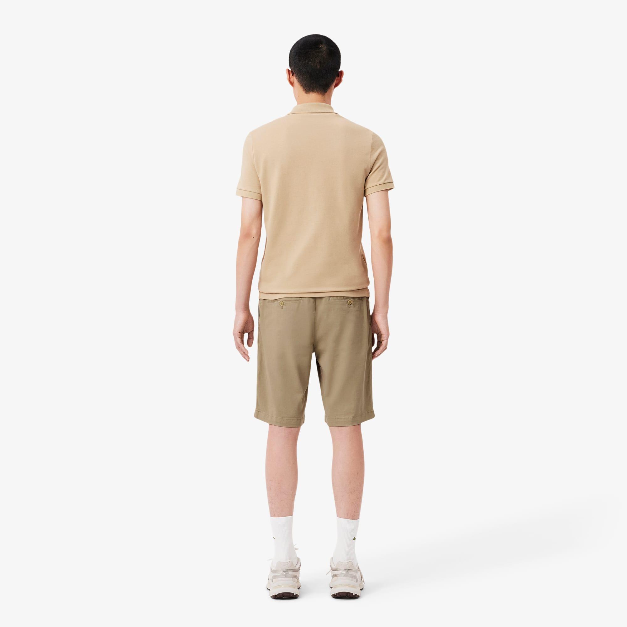Men's Slim Fit Stretch Cotton Shorts Product Image