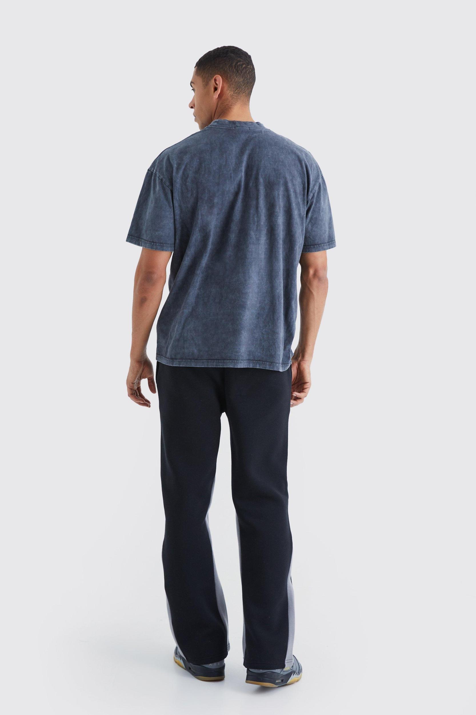 Regular Fit Double Gusset Sweatpants | boohooMAN USA Product Image